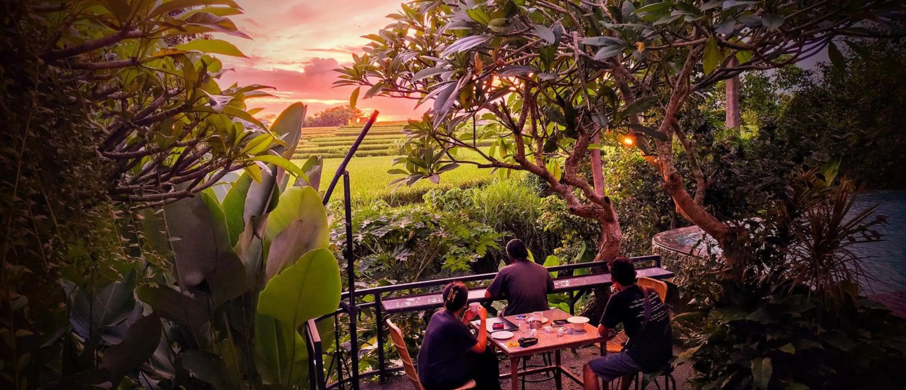 Natural landscape in Sunset Shade Villa