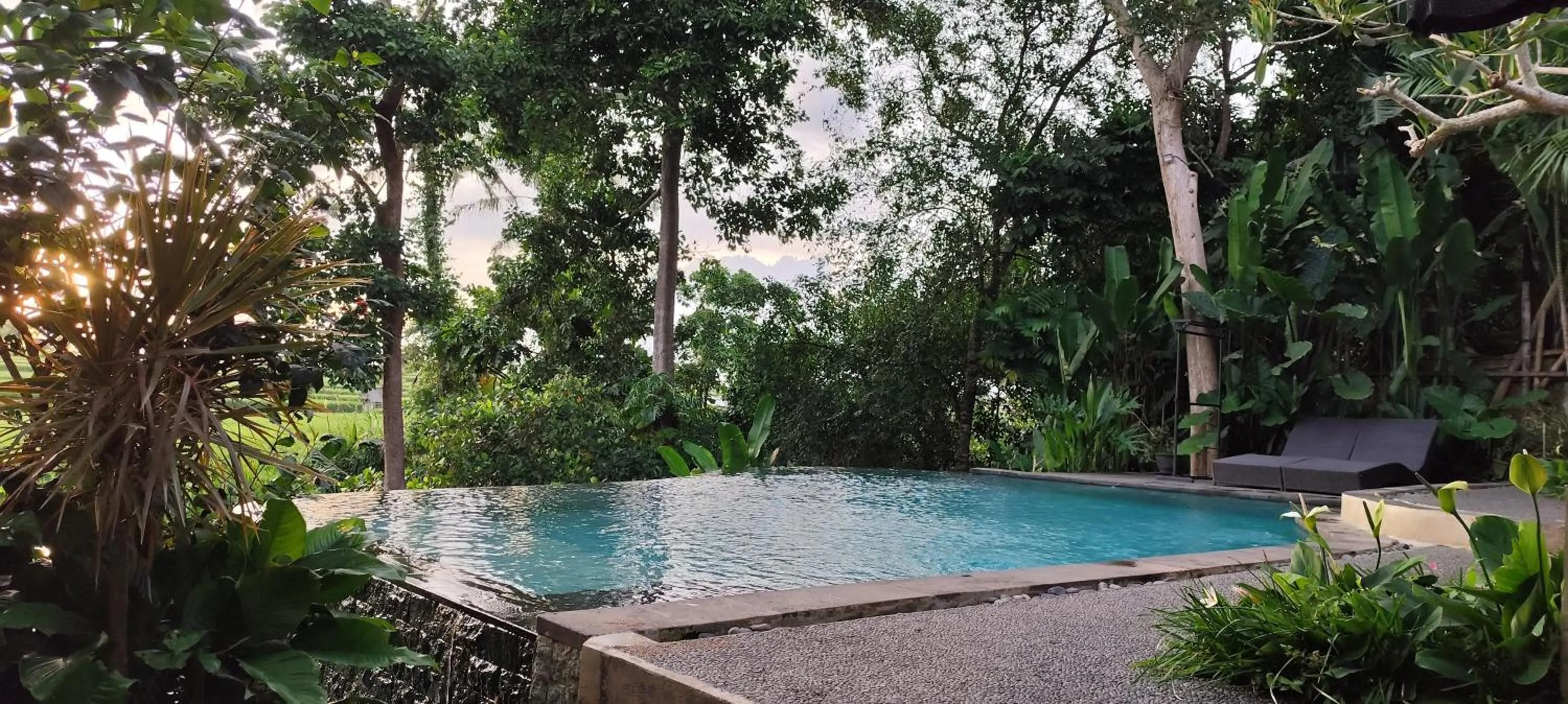 Swimming pool in Sunset Shade Villa