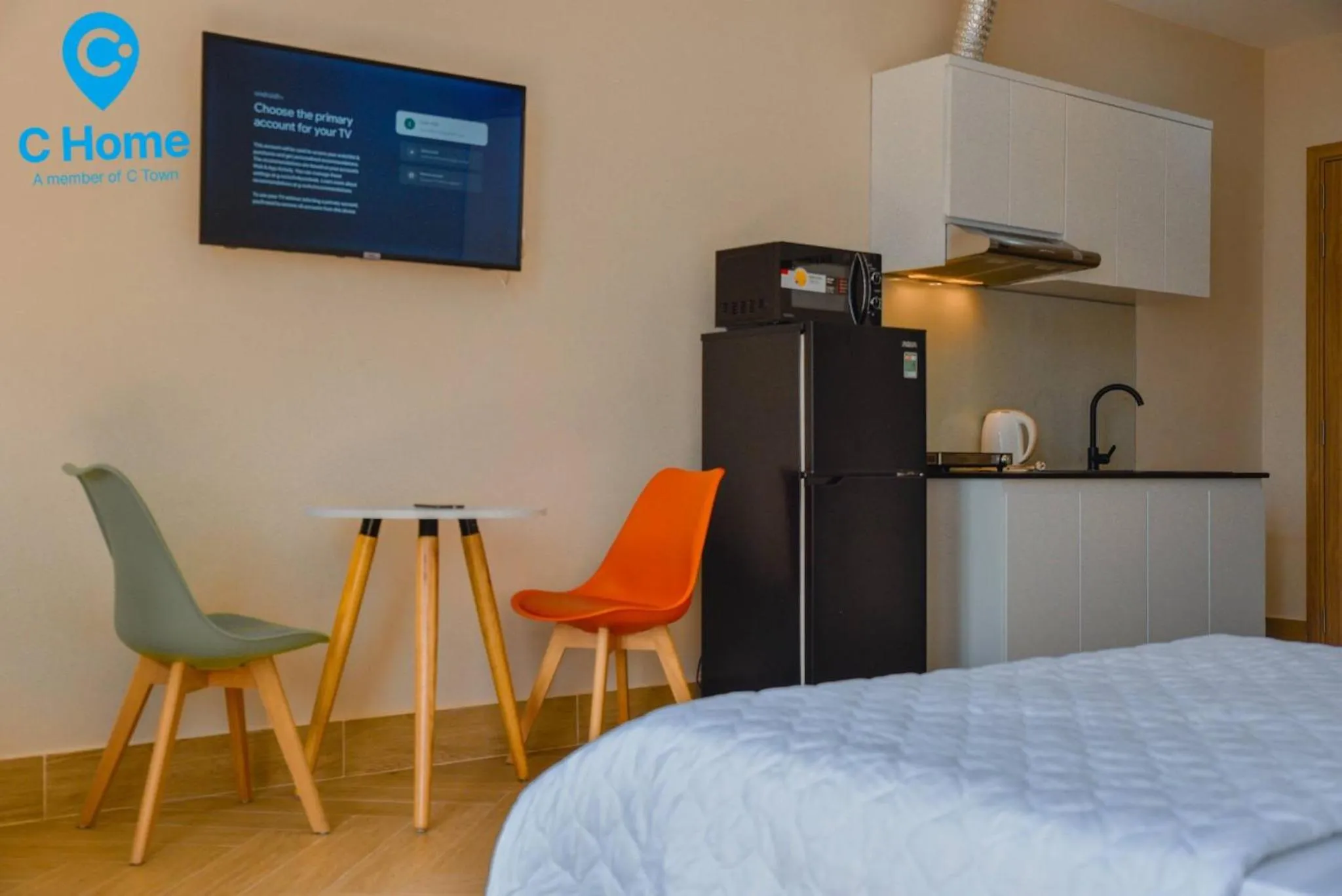 Kitchen or kitchenette, Bed in C - Home