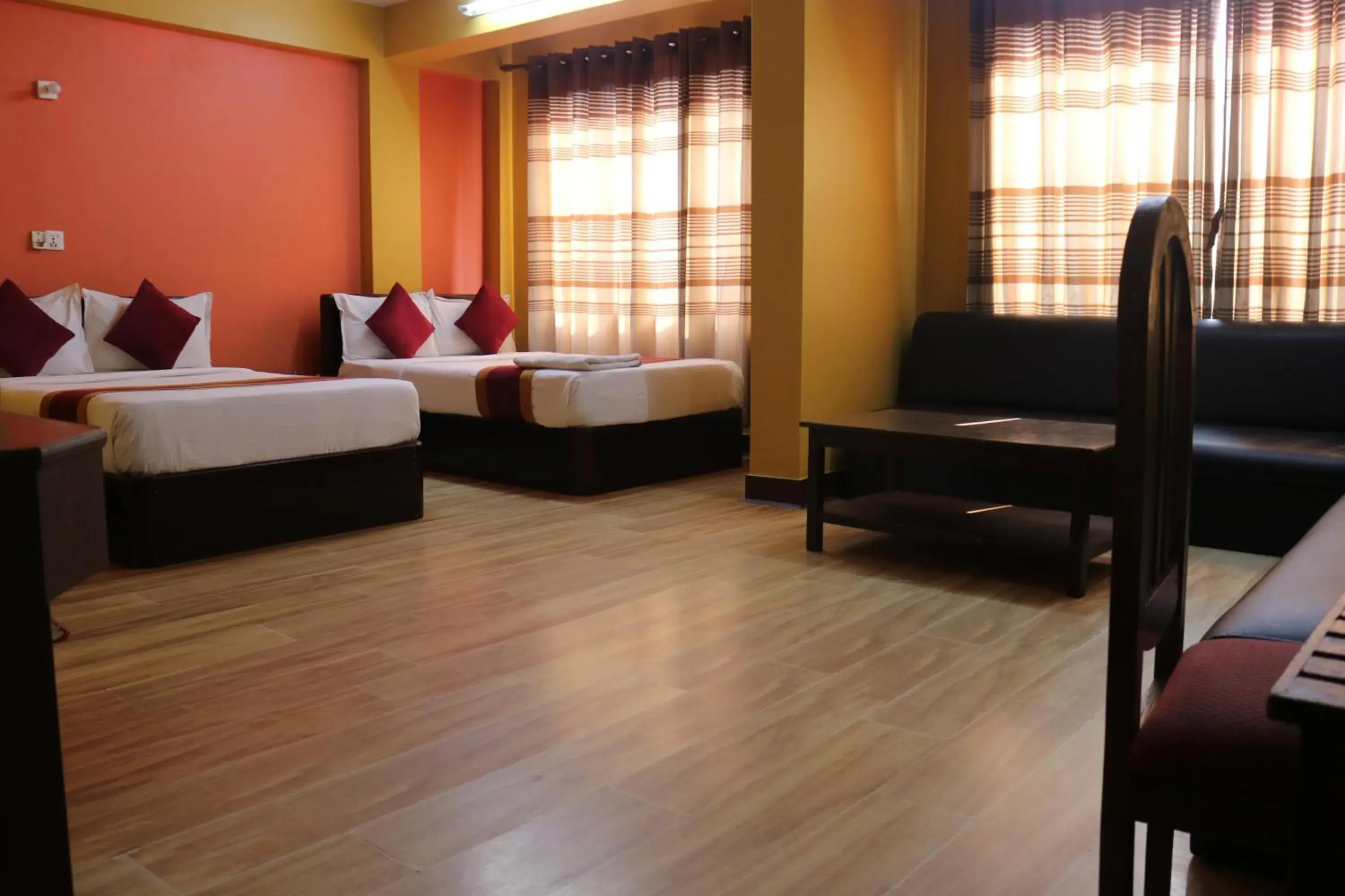 Deluxe Quadruple Room in Hotel Pashupati Plaza Deluxe Quadruple Room in Hotel Pashupati Plaza
