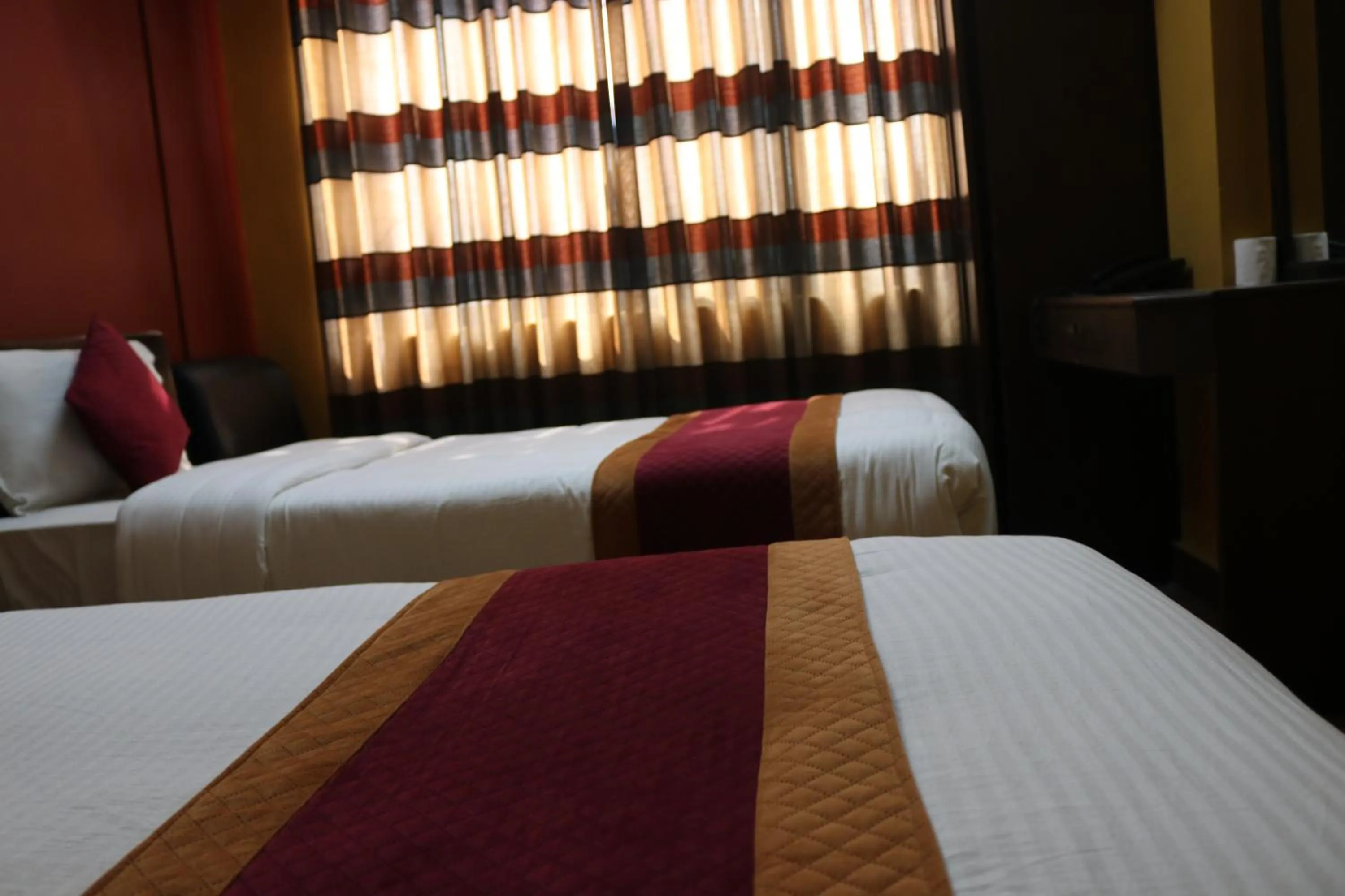 Bed in Hotel Pashupati Plaza
