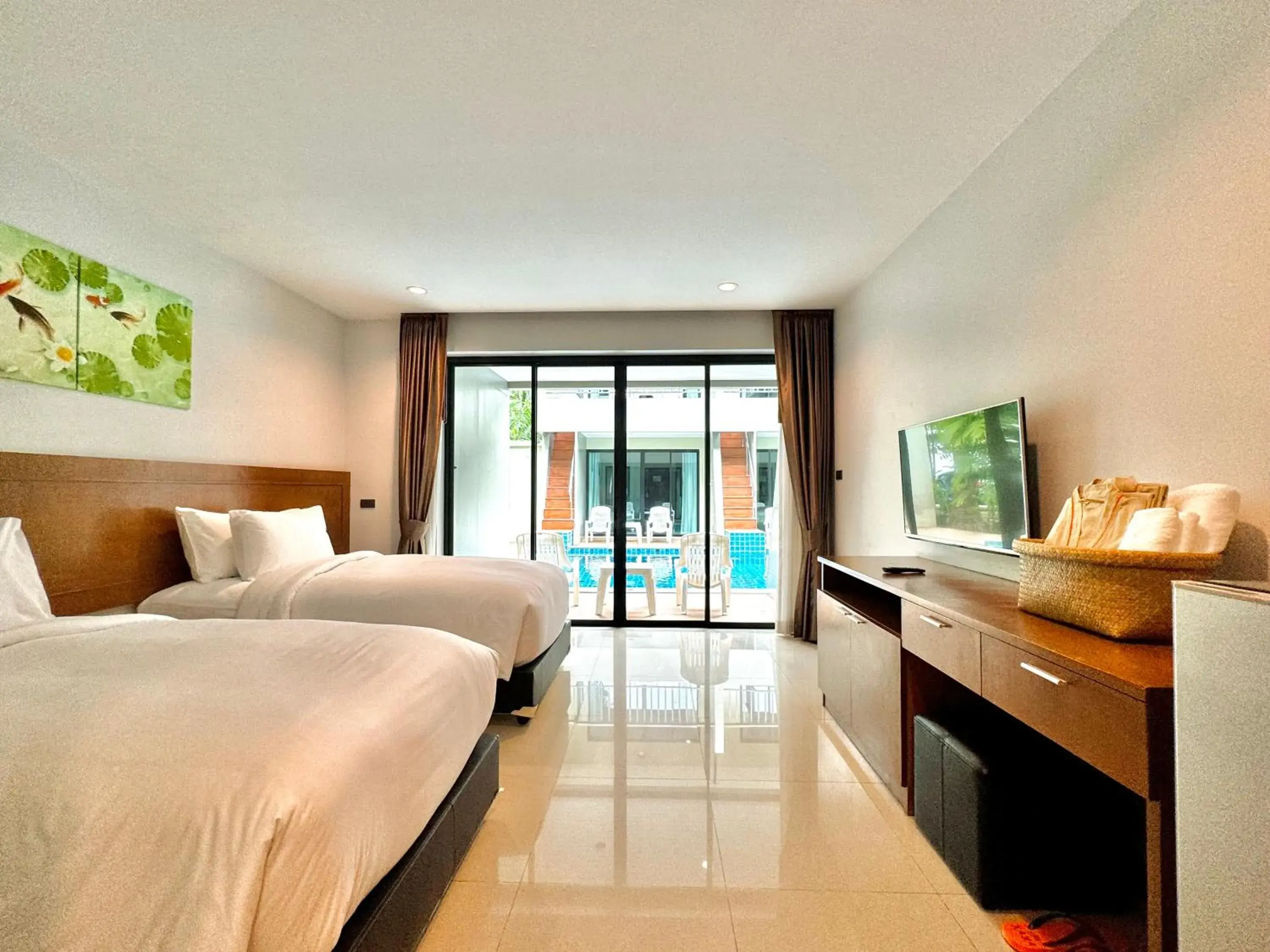 View (from property/room), Bed in XAYA Pool Access Resort - Phuket View (from property/room), Bed in XAYA Pool Access Resort - Phuket
