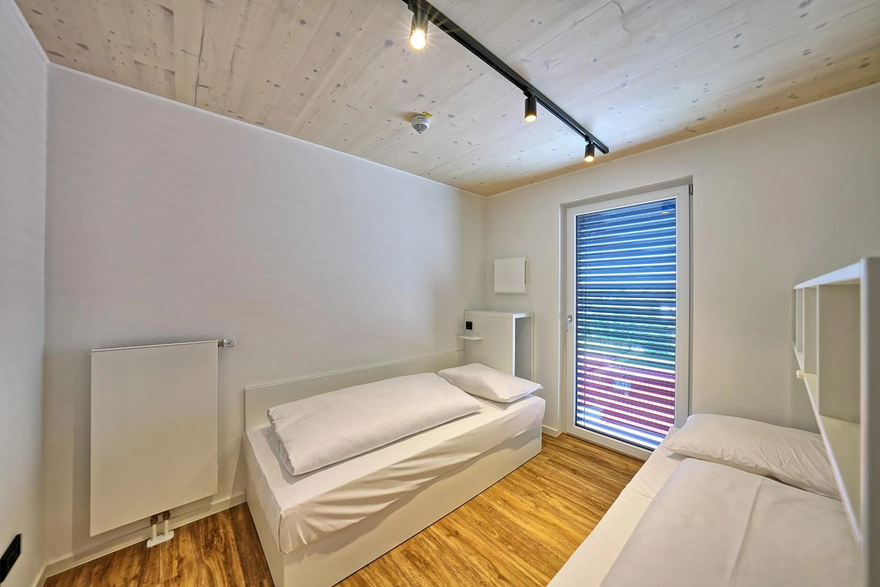 Bedroom, Bed in Timber One Boardinghouse Dorfen