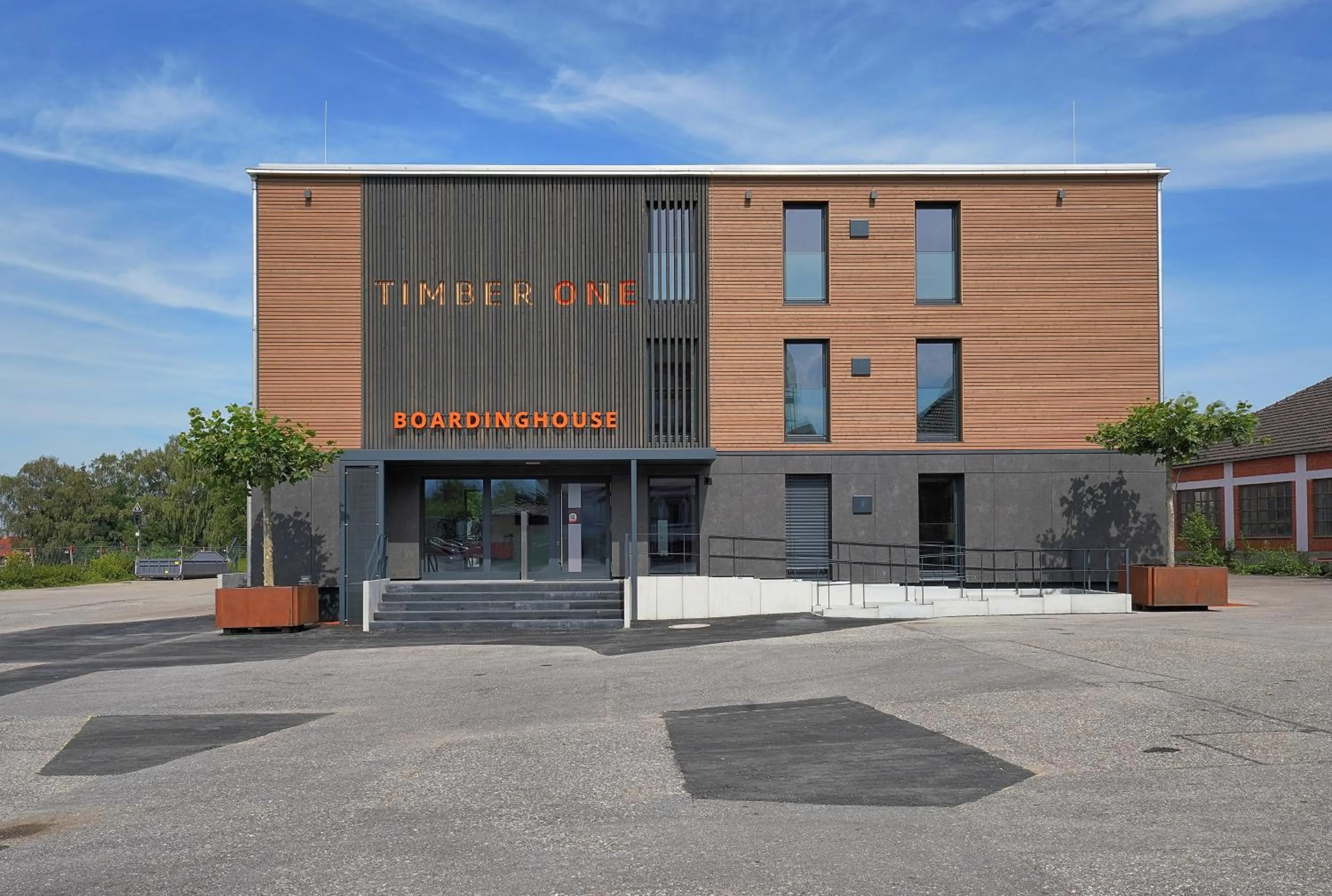 Property building in Timber One Boardinghouse Dorfen