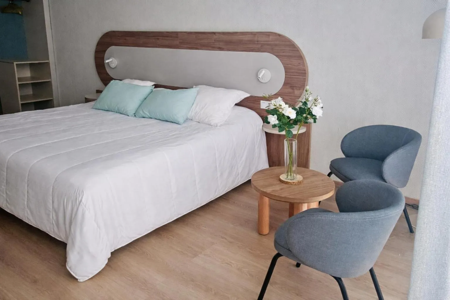 Bed in Beatriz Costa & Spa