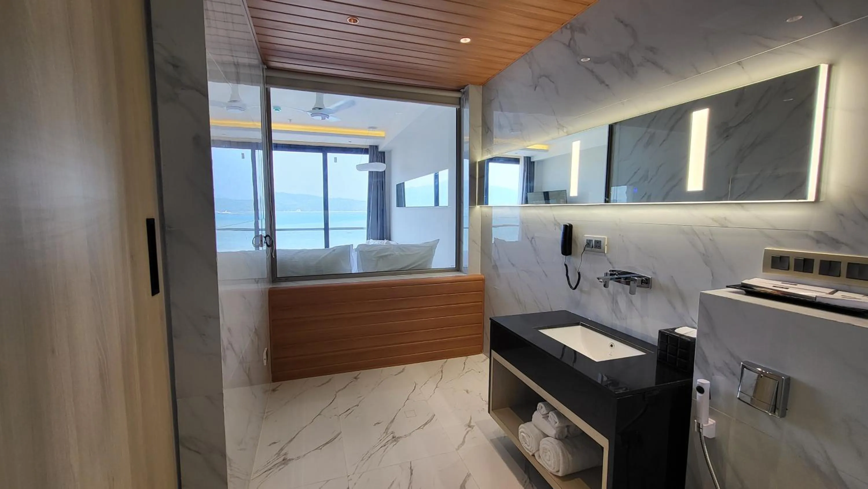 Bathroom in 6ix Seashore Hotel