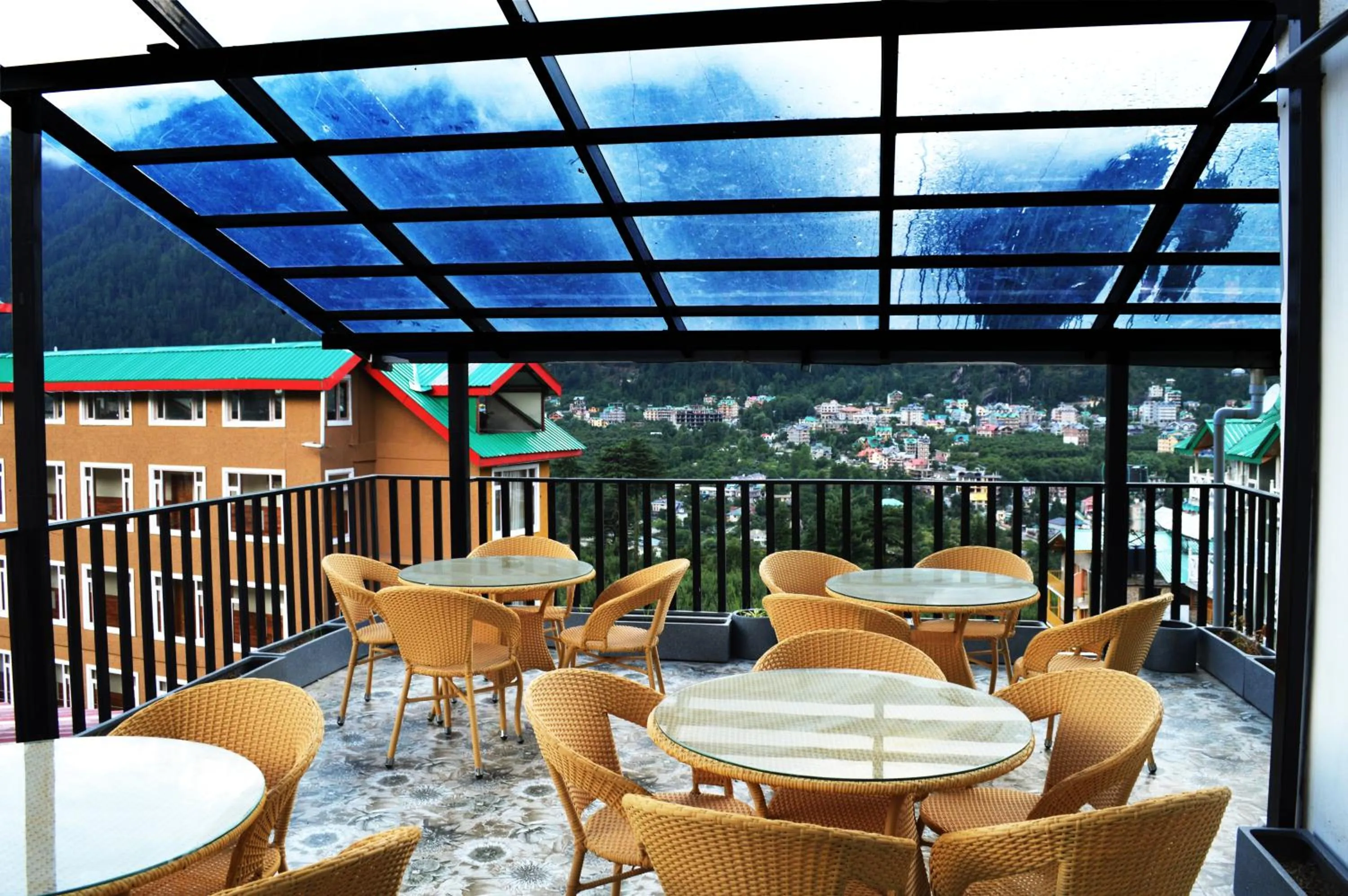 Balcony/Terrace in Sharanam by Sheosante