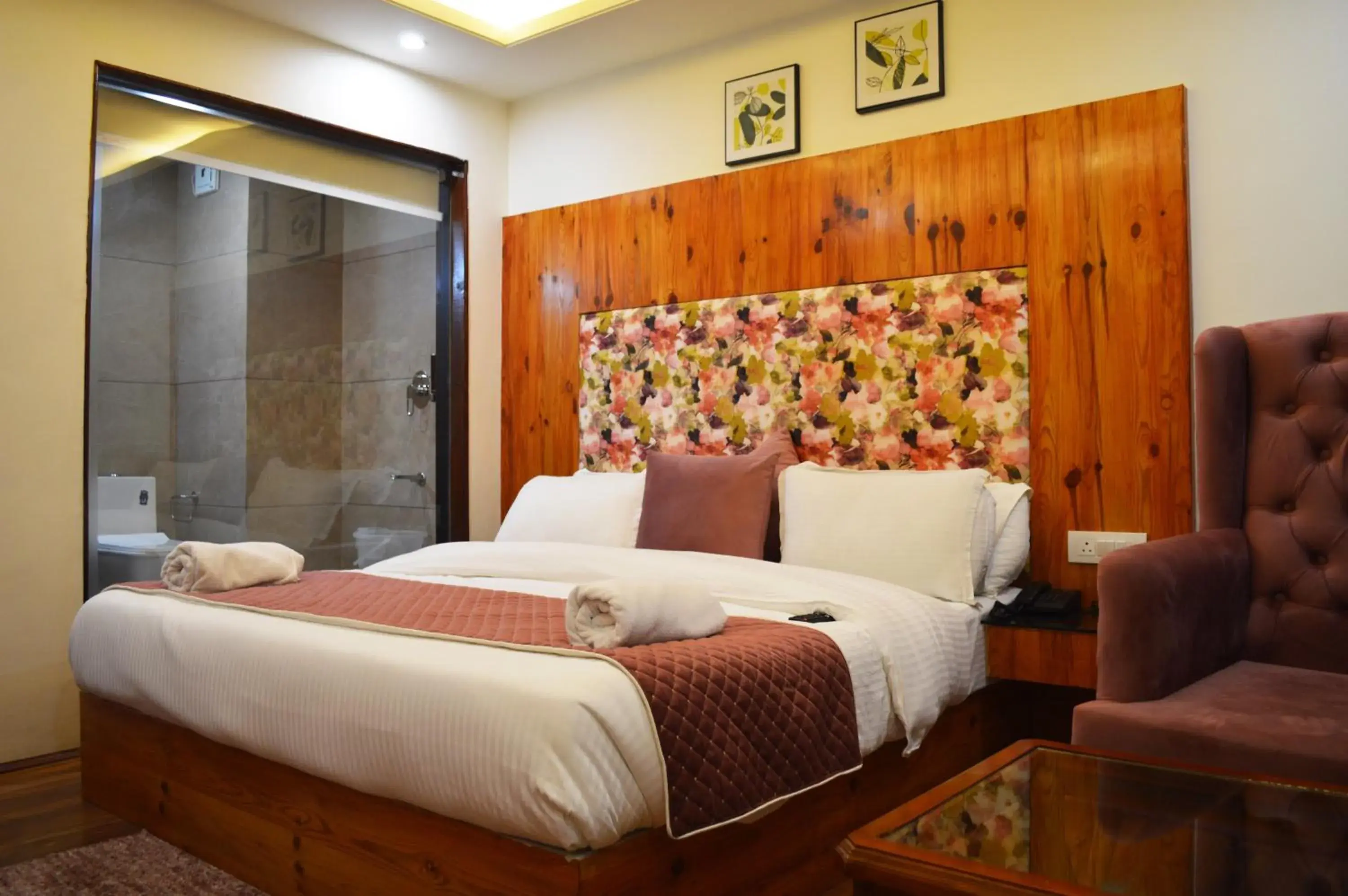 Bed in Sharanam by Sheosante Bed in Sharanam by Sheosante