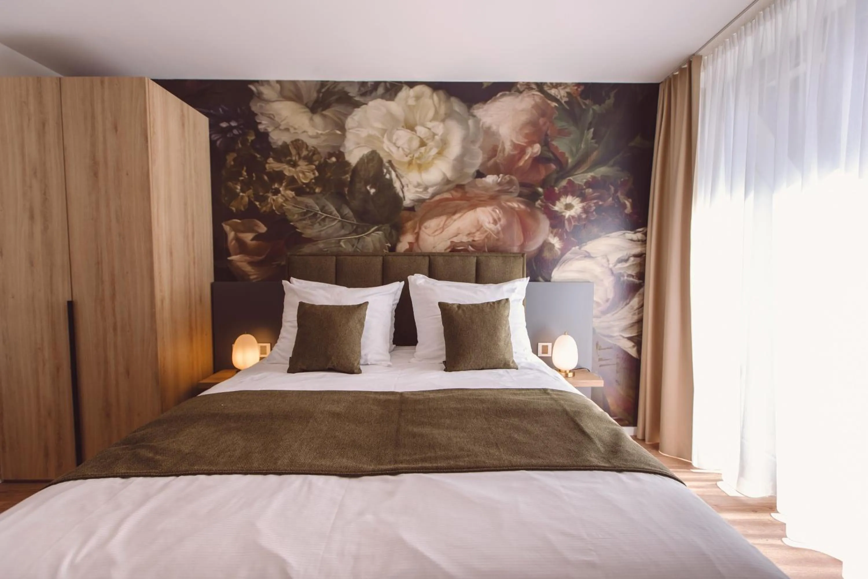 Bed in Hotel am Rathaus