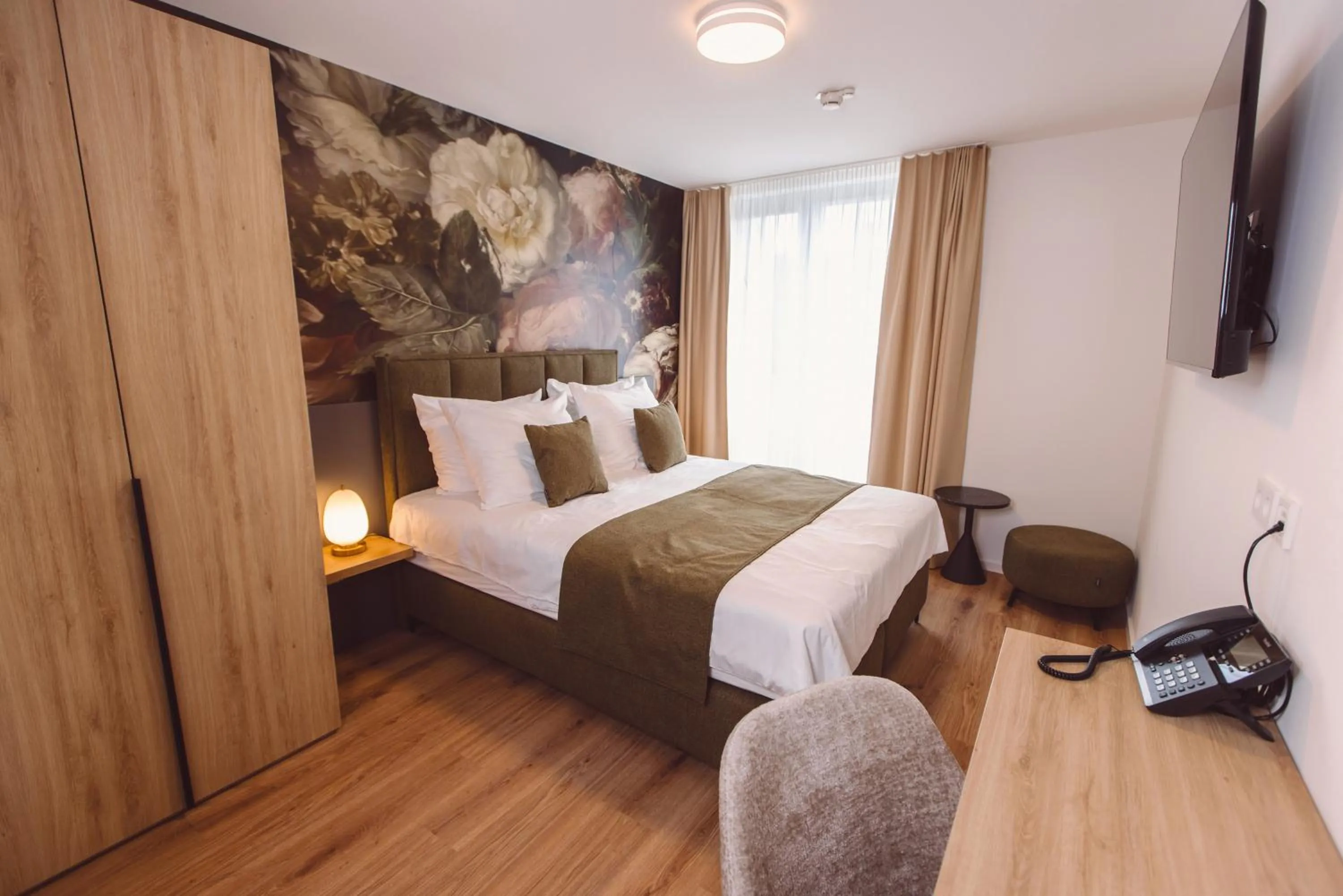 Bed in Hotel am Rathaus