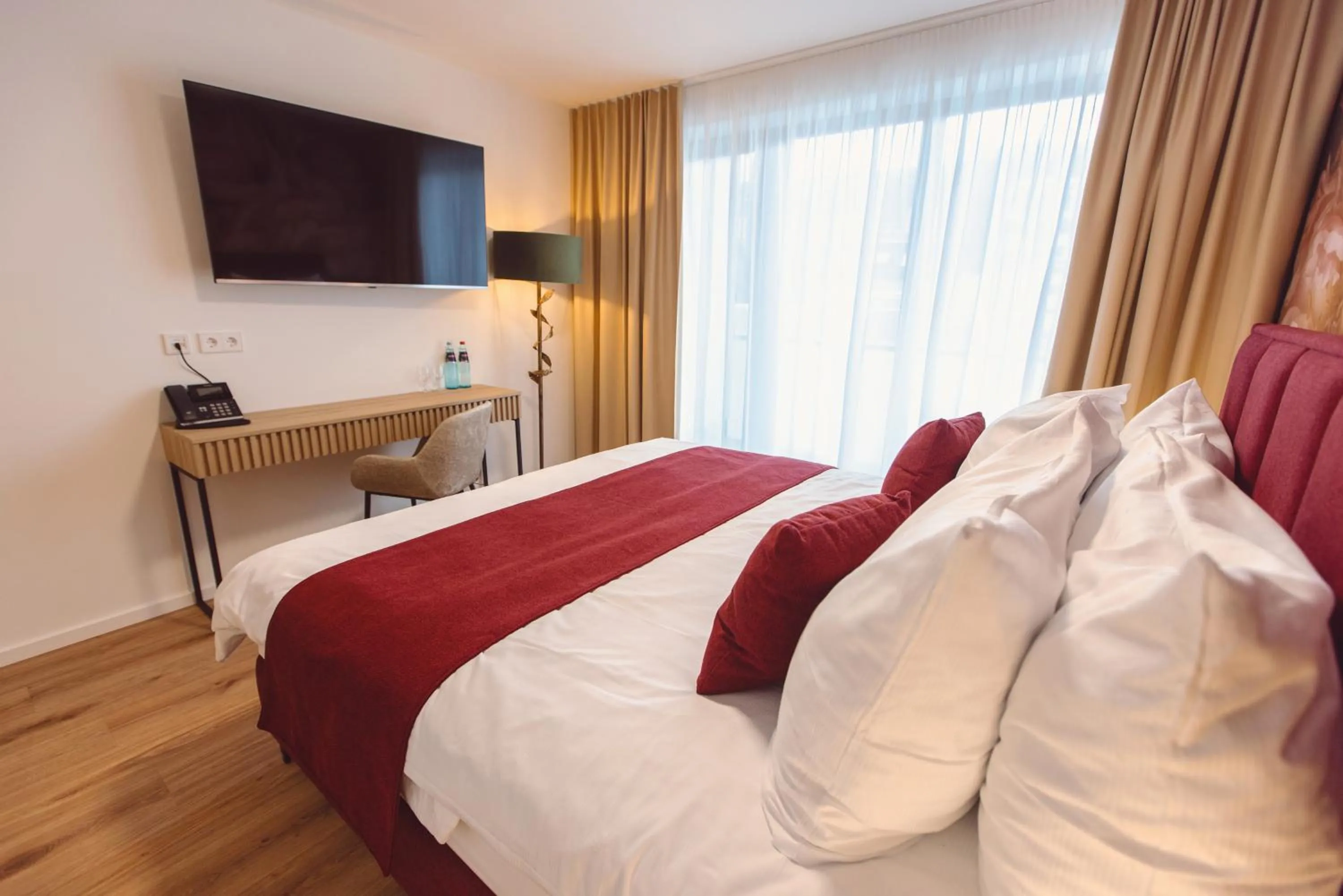 Bed in Hotel am Rathaus