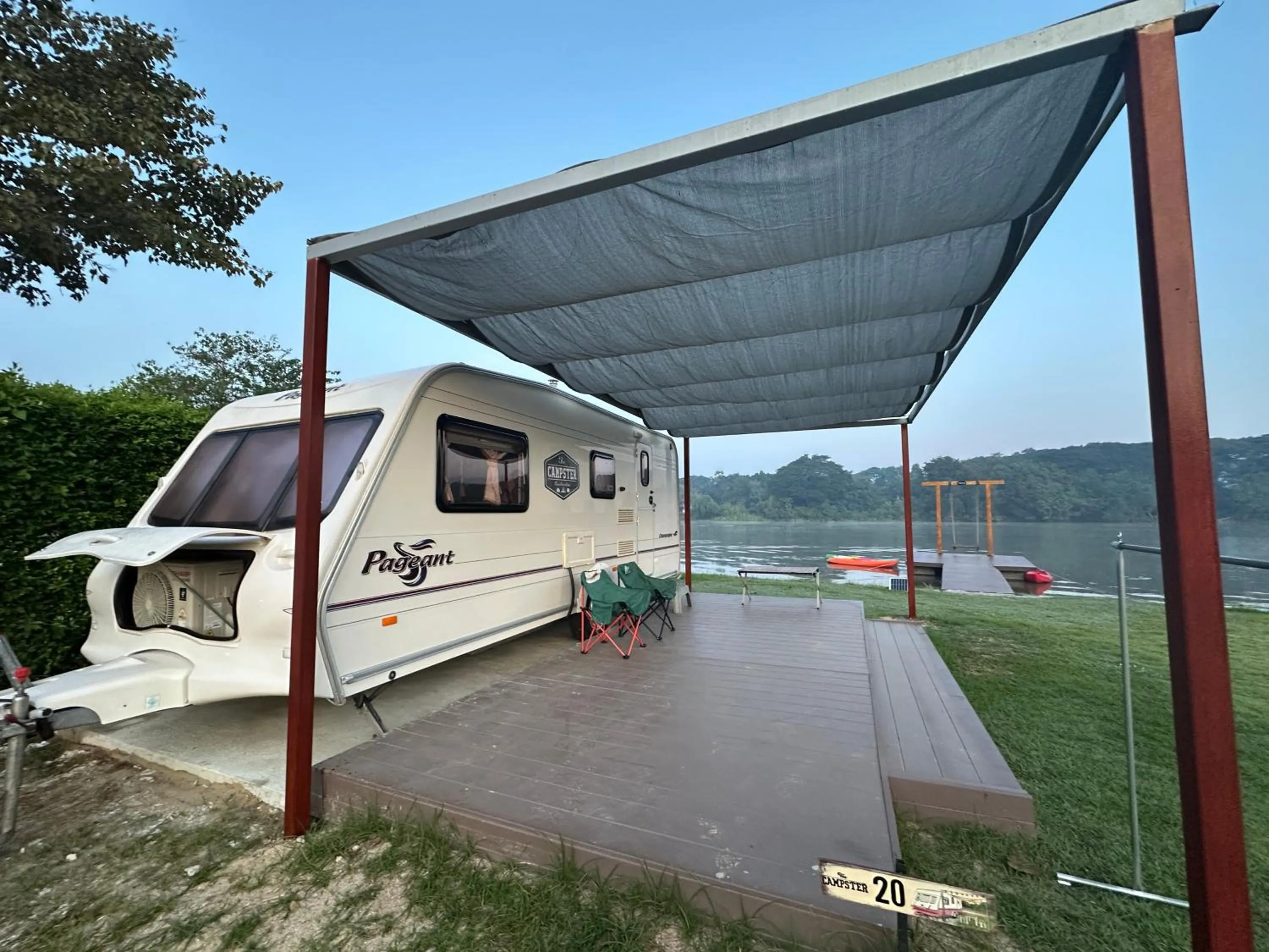 Natural landscape in The Campster Kanchanaburi