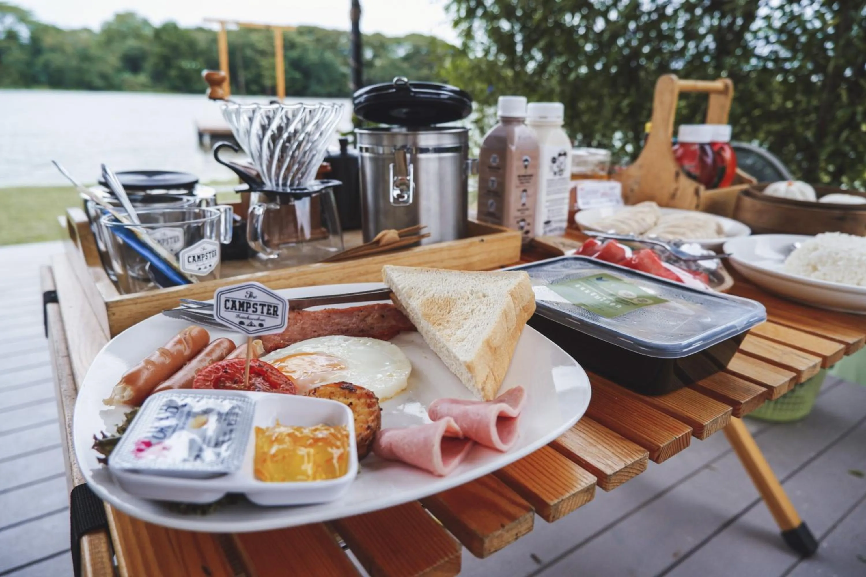 Breakfast in The Campster Kanchanaburi