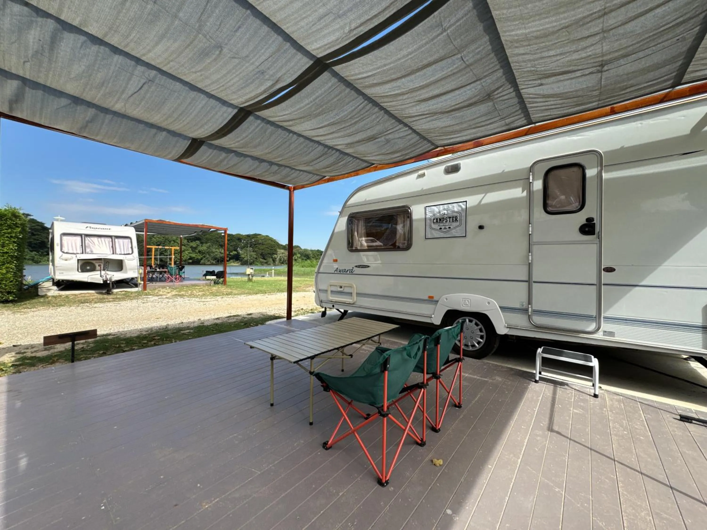 Balcony/Terrace in The Campster Kanchanaburi