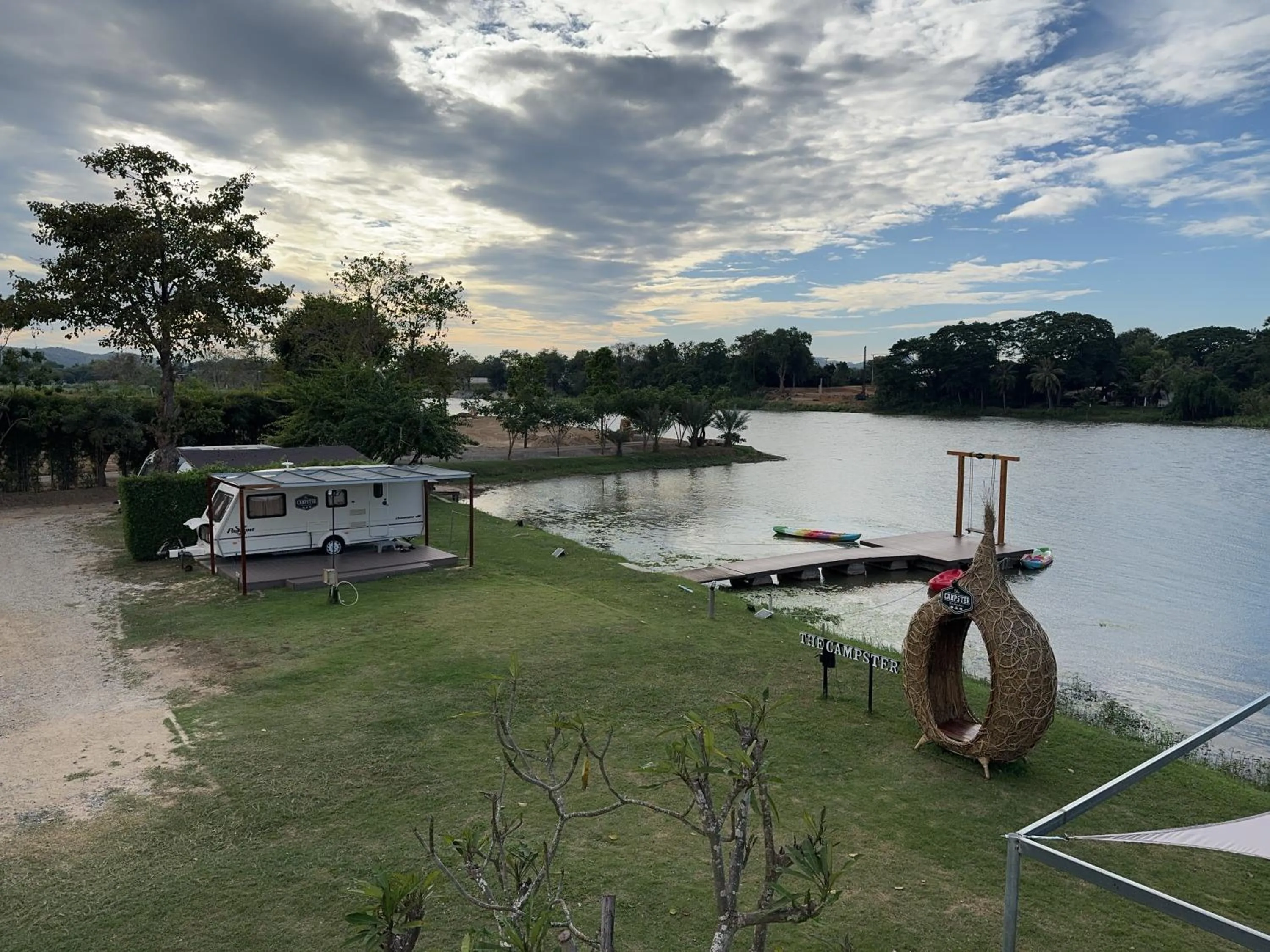 Natural landscape in The Campster Kanchanaburi