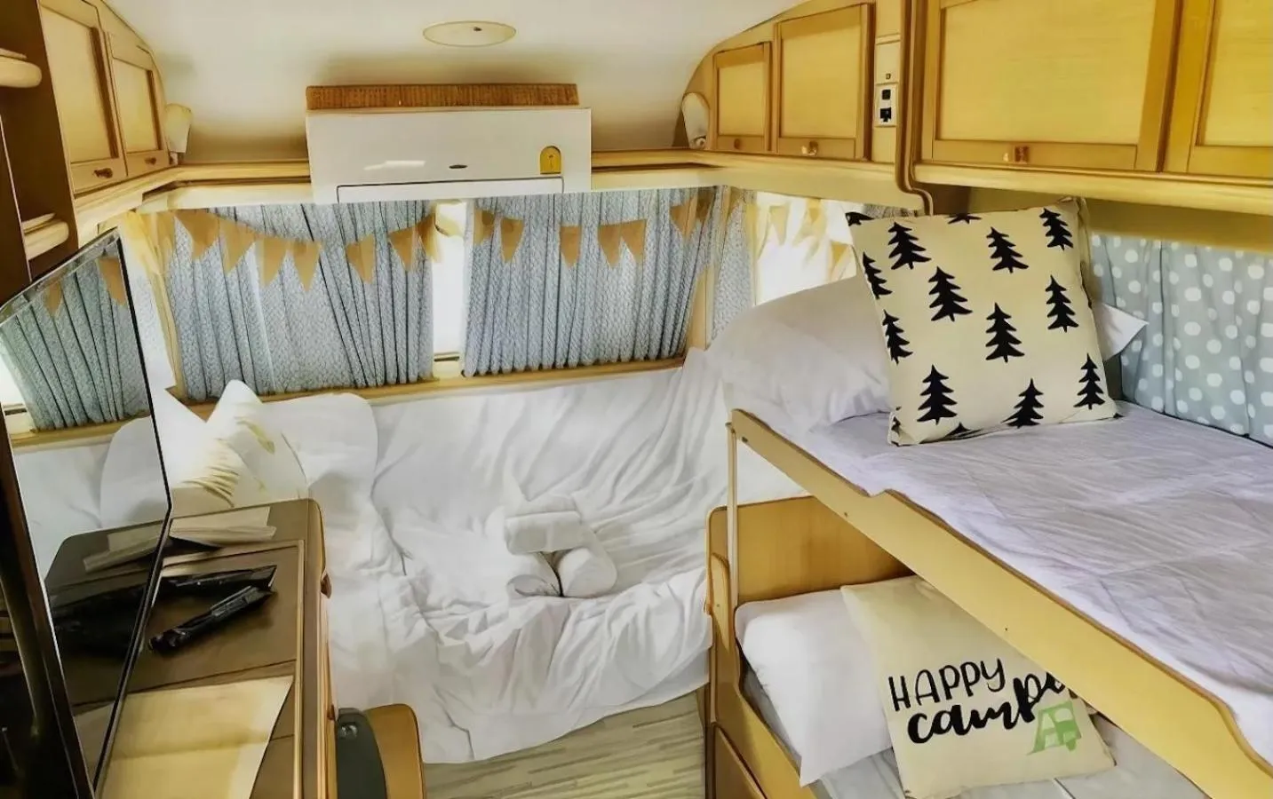 Bedroom, Bed in The Campster Kanchanaburi