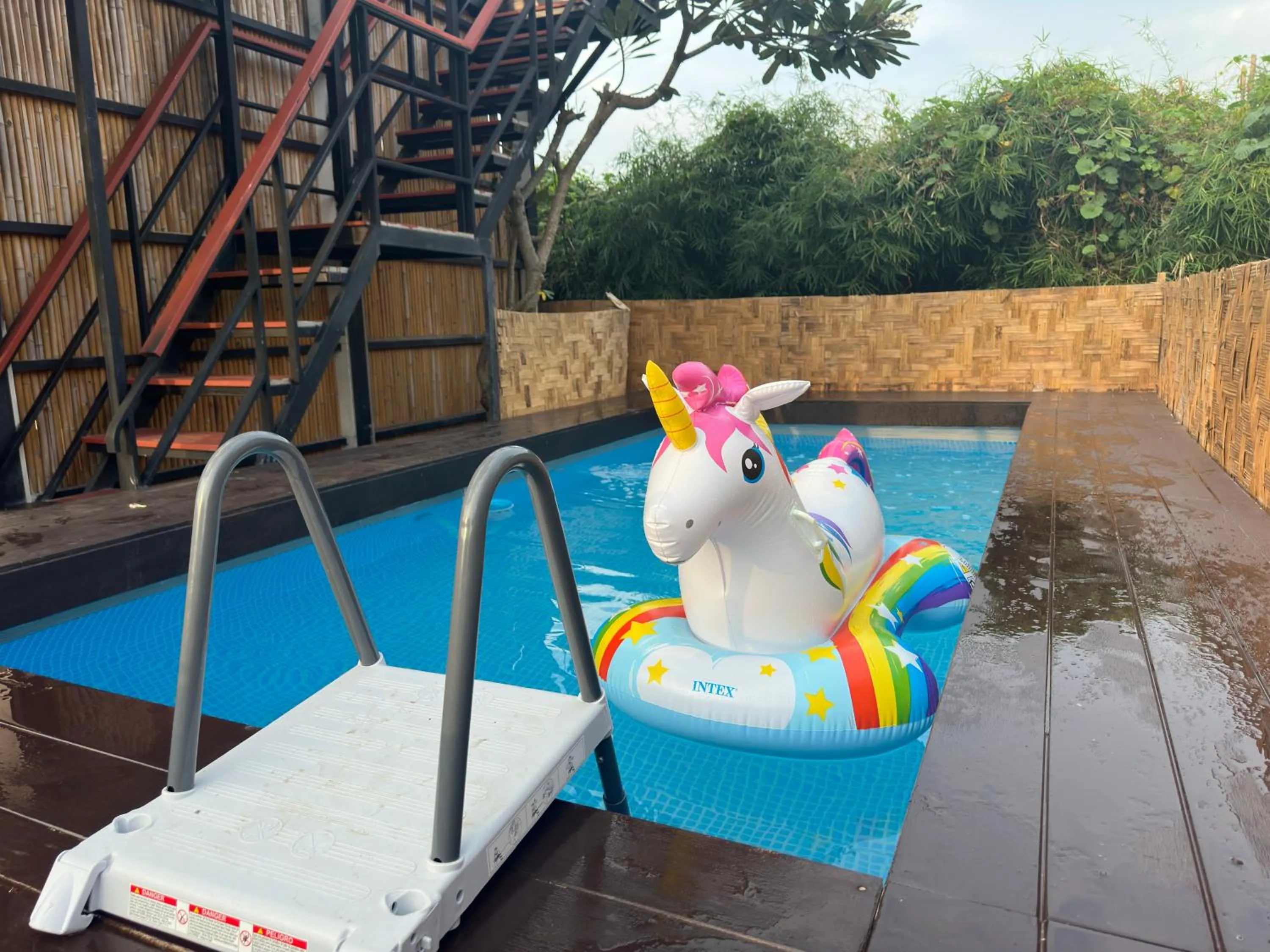 Swimming pool in The Campster Kanchanaburi