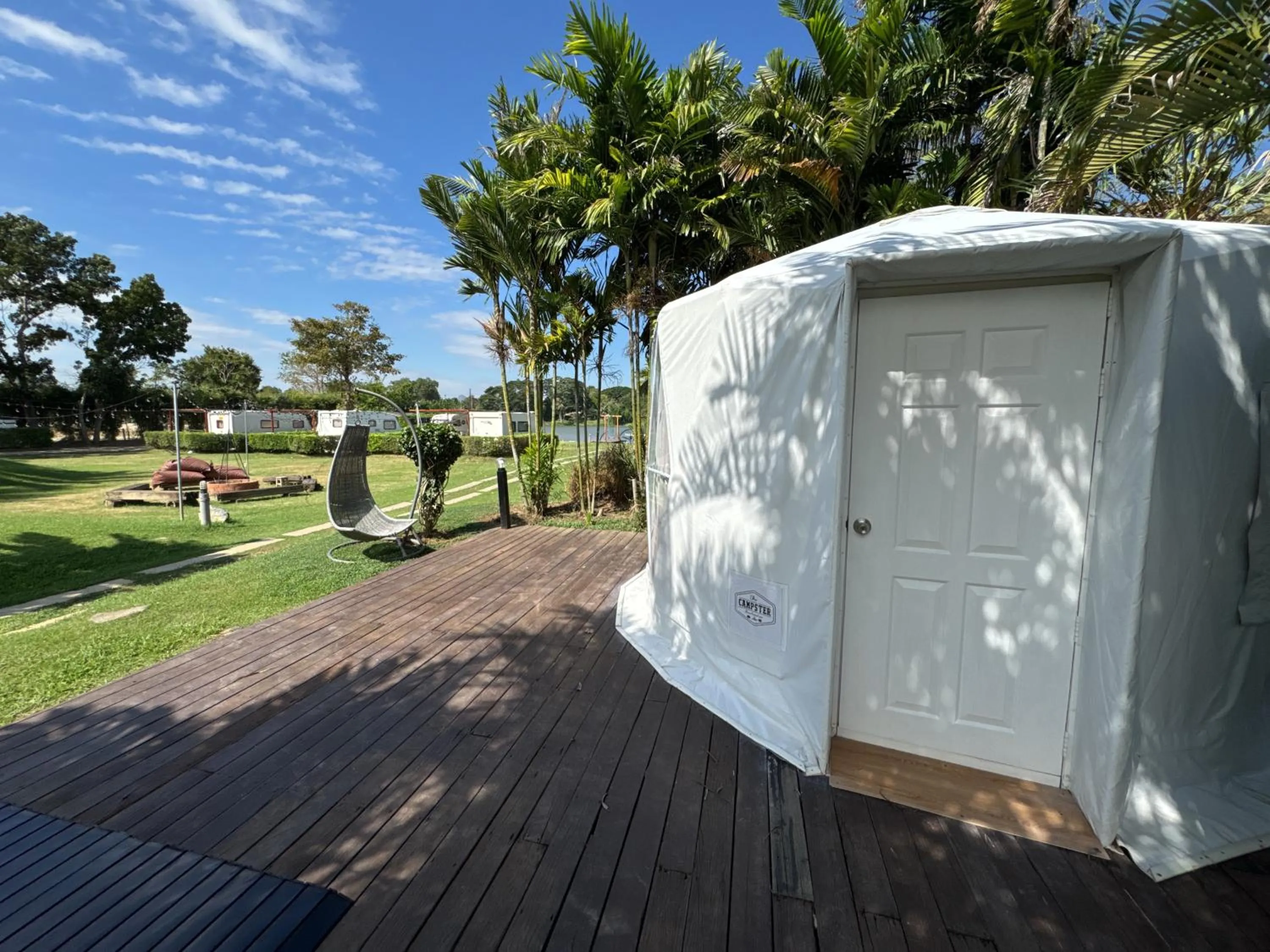 Natural landscape in The Campster Kanchanaburi