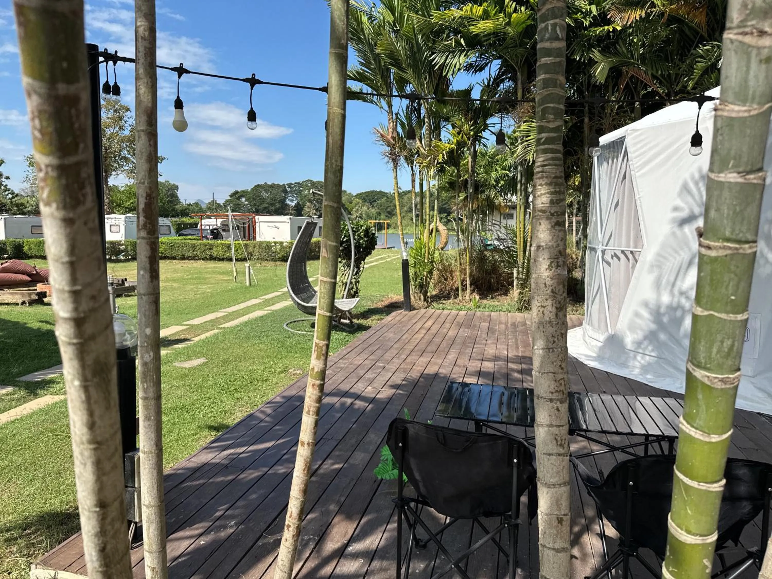 Natural landscape in The Campster Kanchanaburi