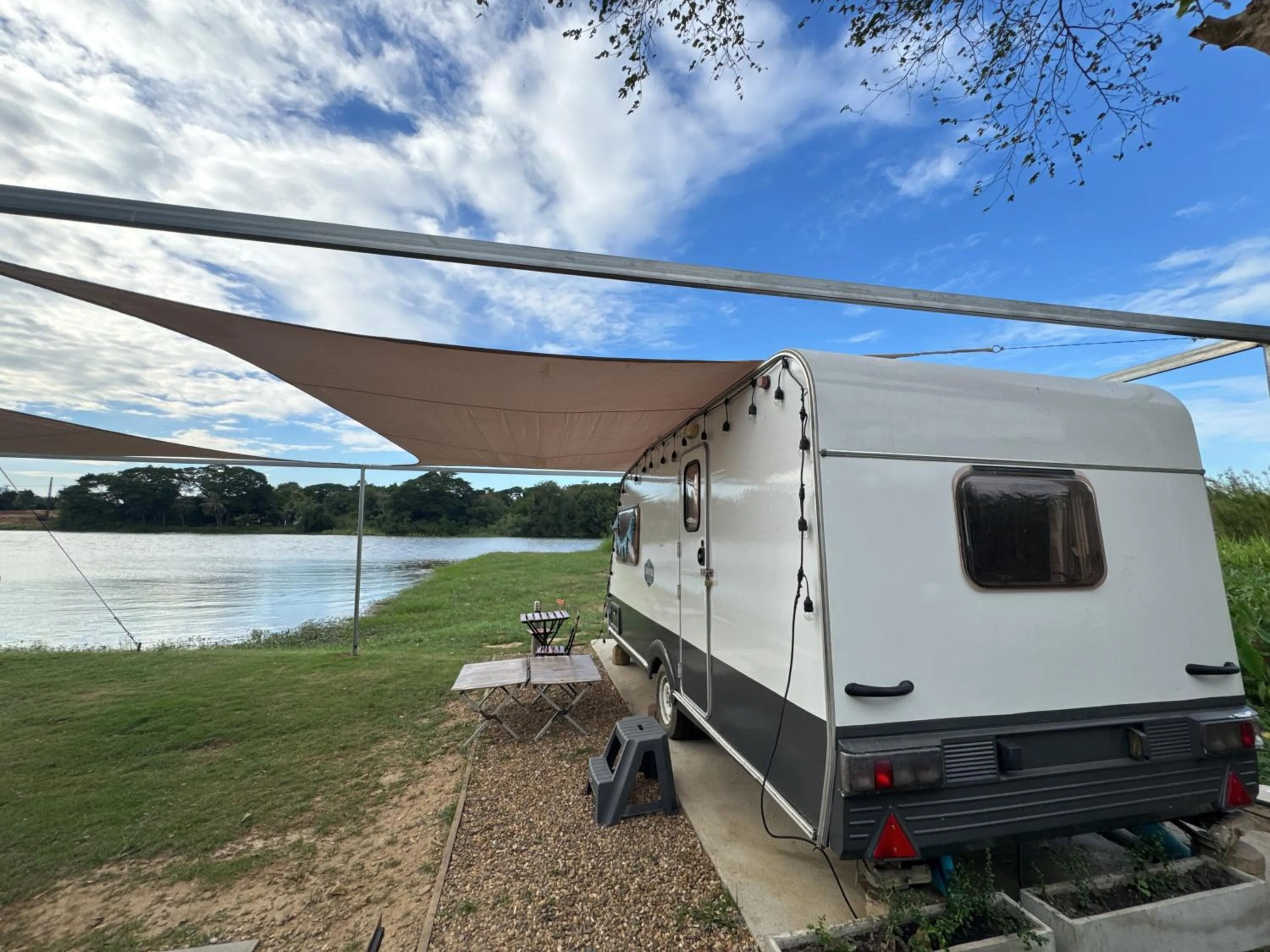 River view in The Campster Kanchanaburi