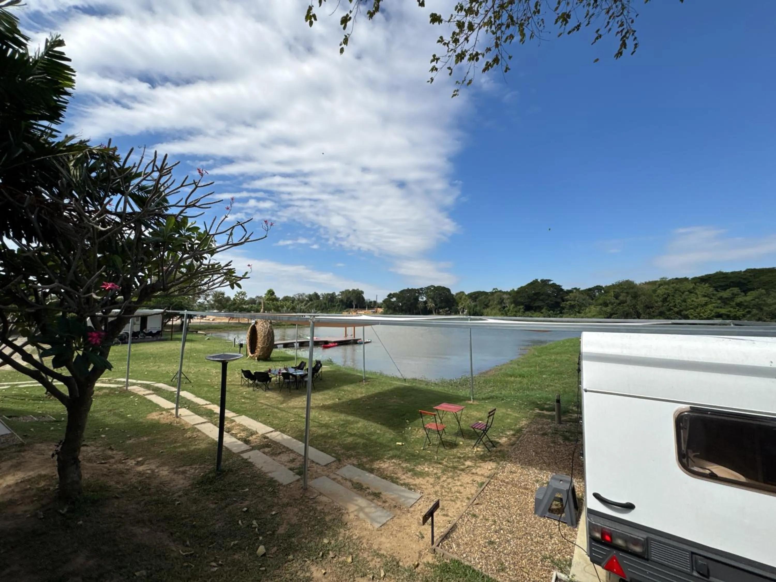 Natural landscape in The Campster Kanchanaburi