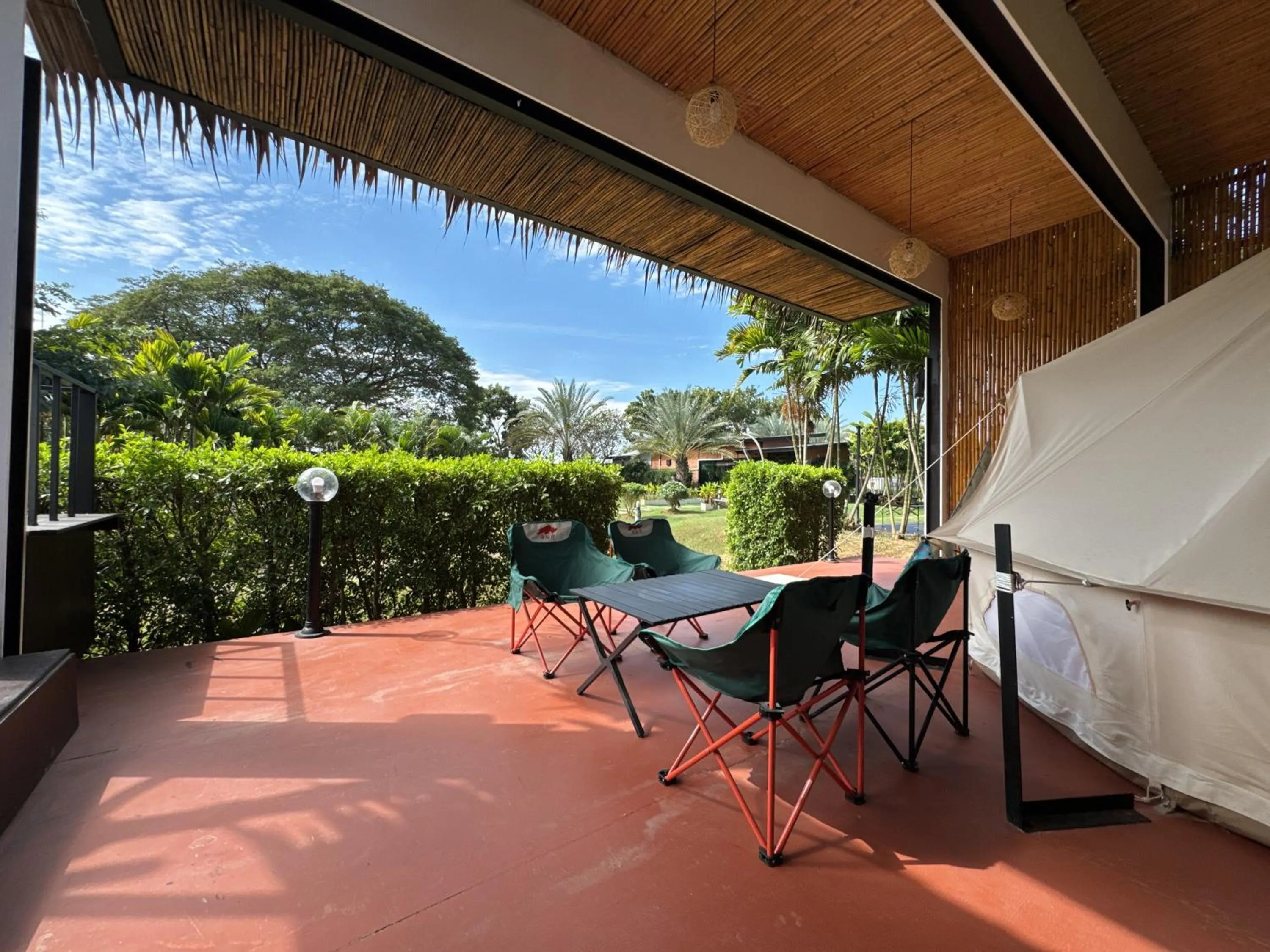 Balcony/Terrace in The Campster Kanchanaburi