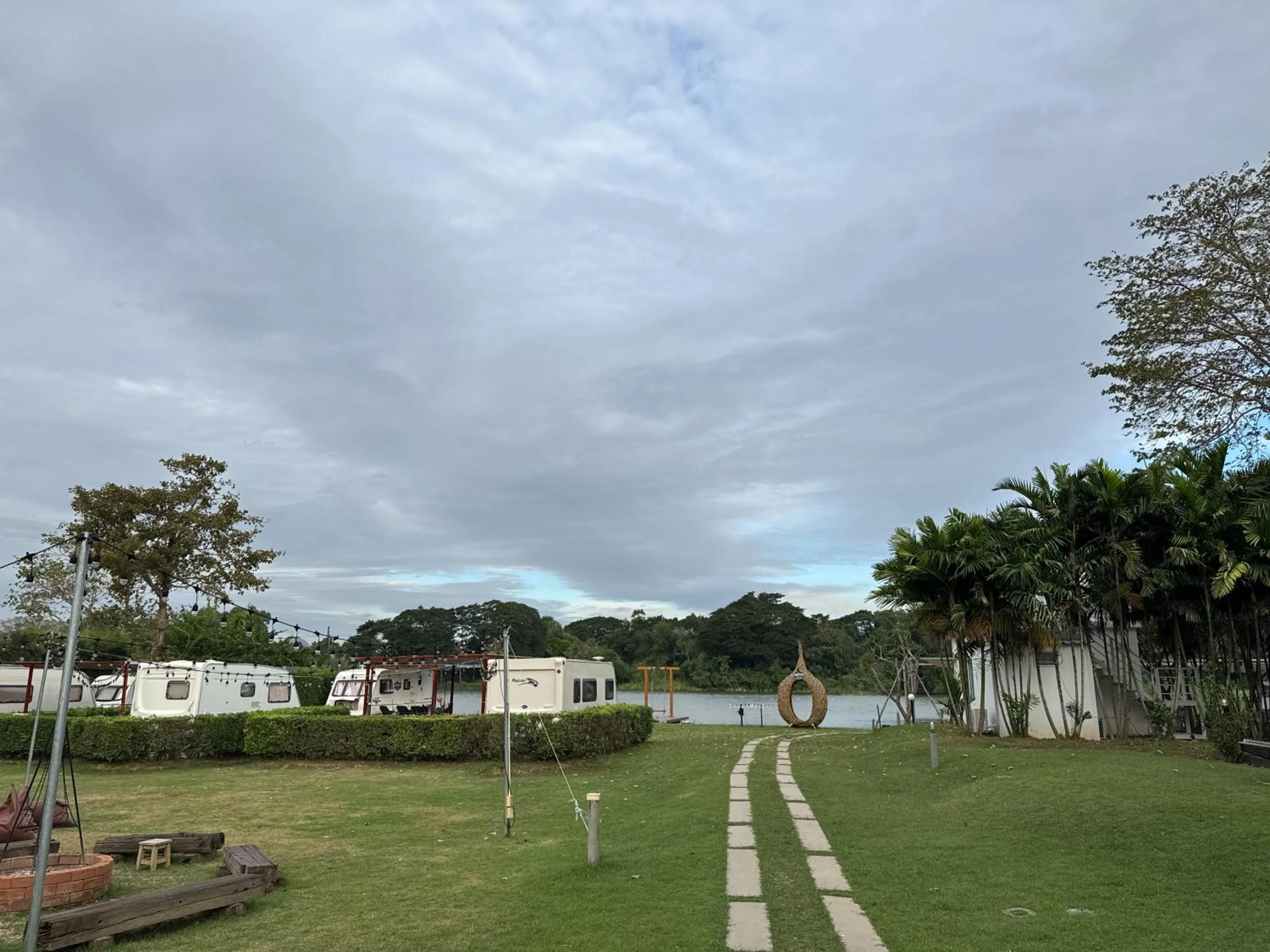 Natural landscape in The Campster Kanchanaburi