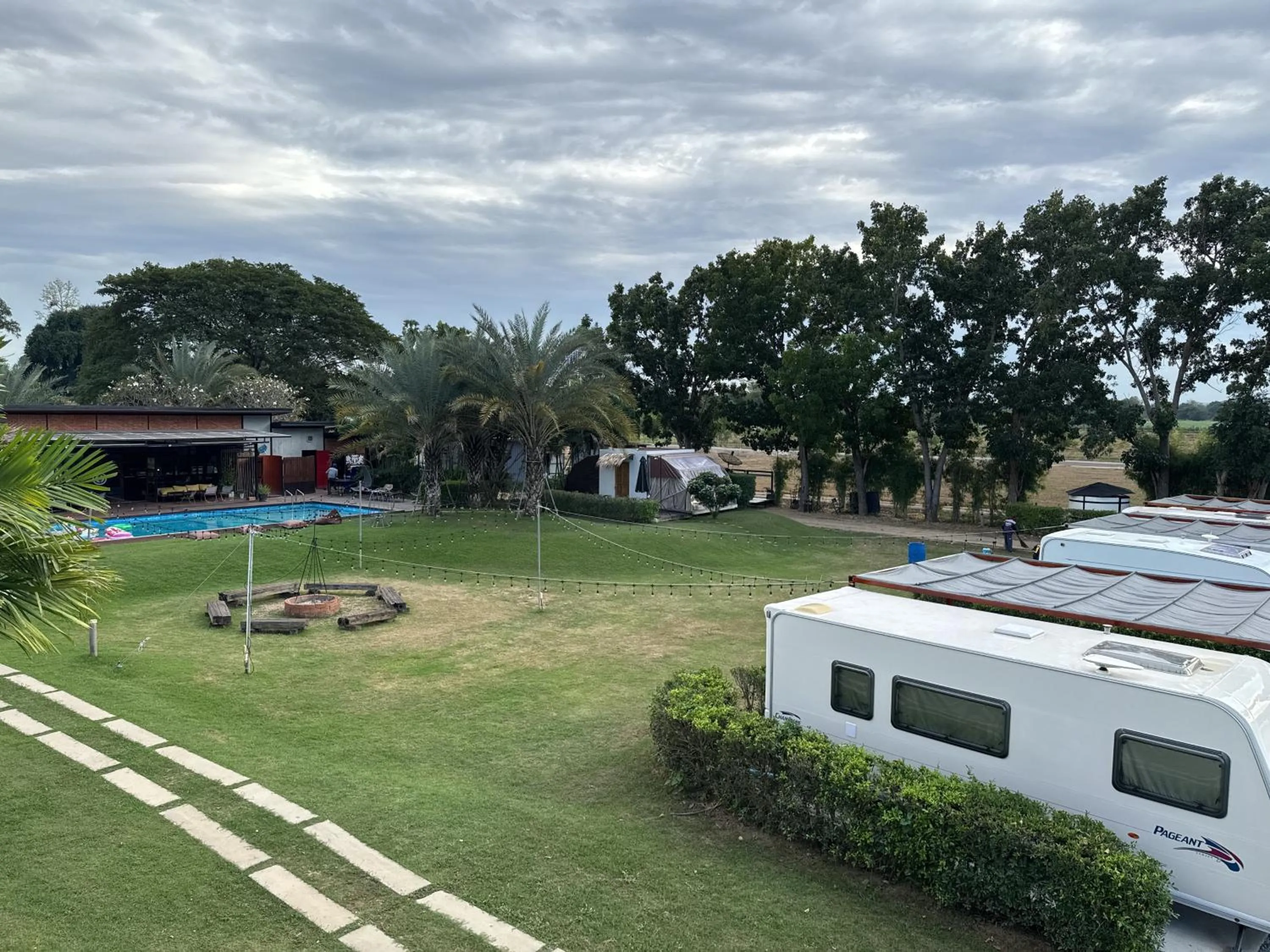 Natural landscape in The Campster Kanchanaburi