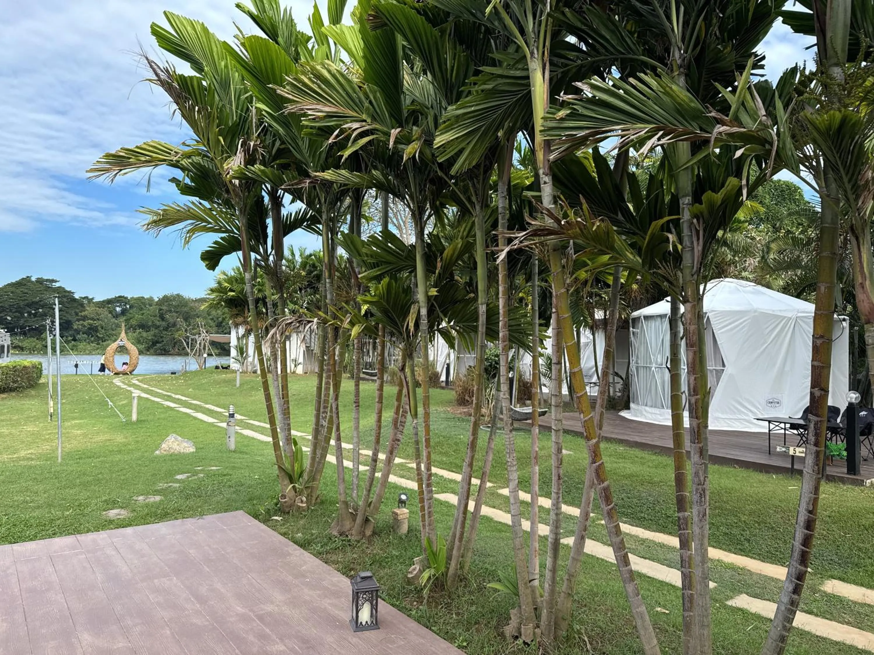 Natural landscape in The Campster Kanchanaburi