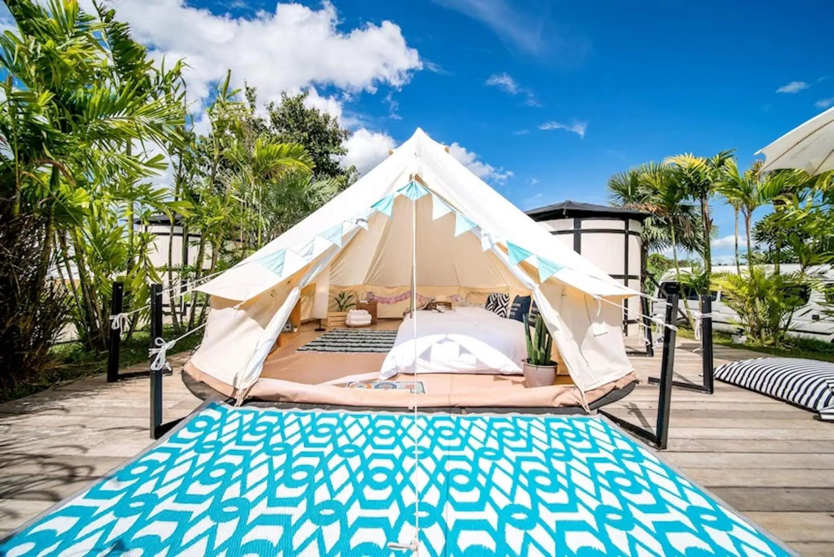 Garden, Bed in The Campster Kanchanaburi Garden, Bed in The Campster Kanchanaburi