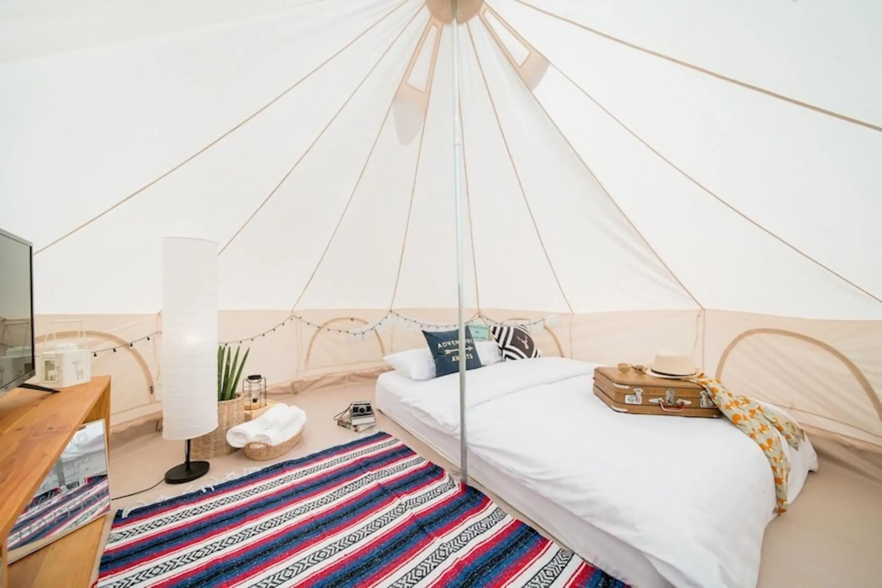 Bed in The Campster Kanchanaburi Bed in The Campster Kanchanaburi