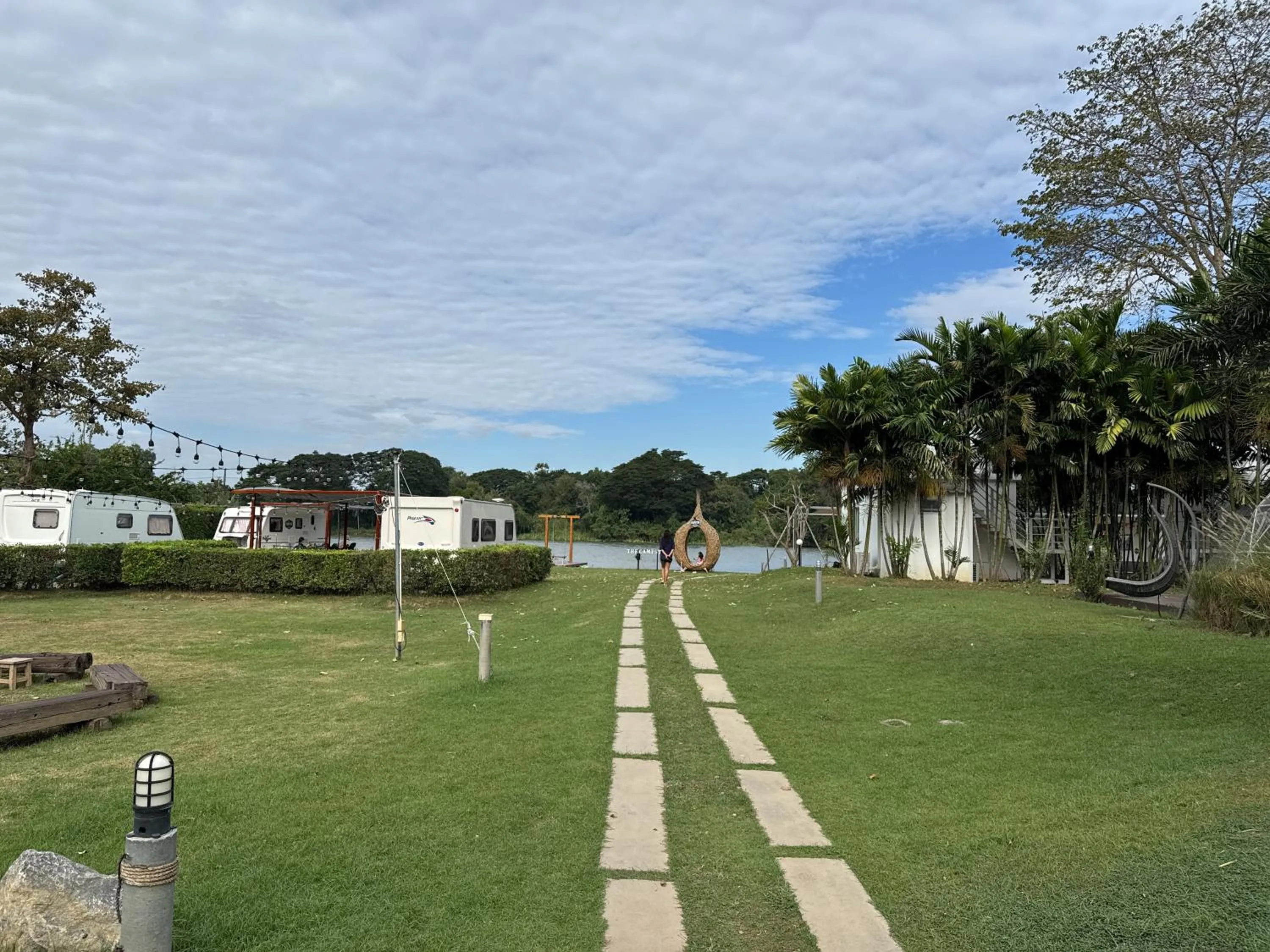 Natural landscape in The Campster Kanchanaburi