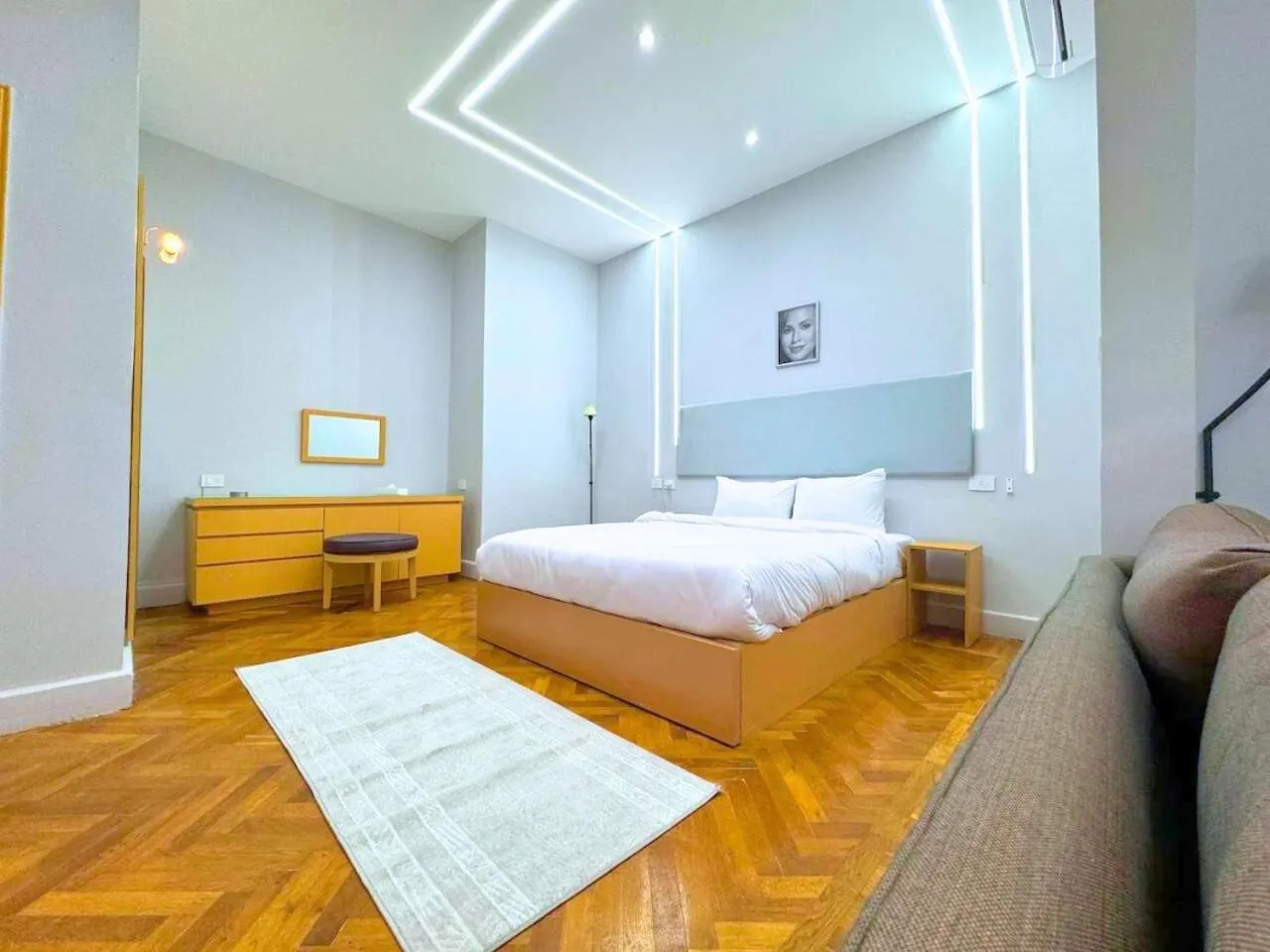 Bed in Zamalek House Hotel