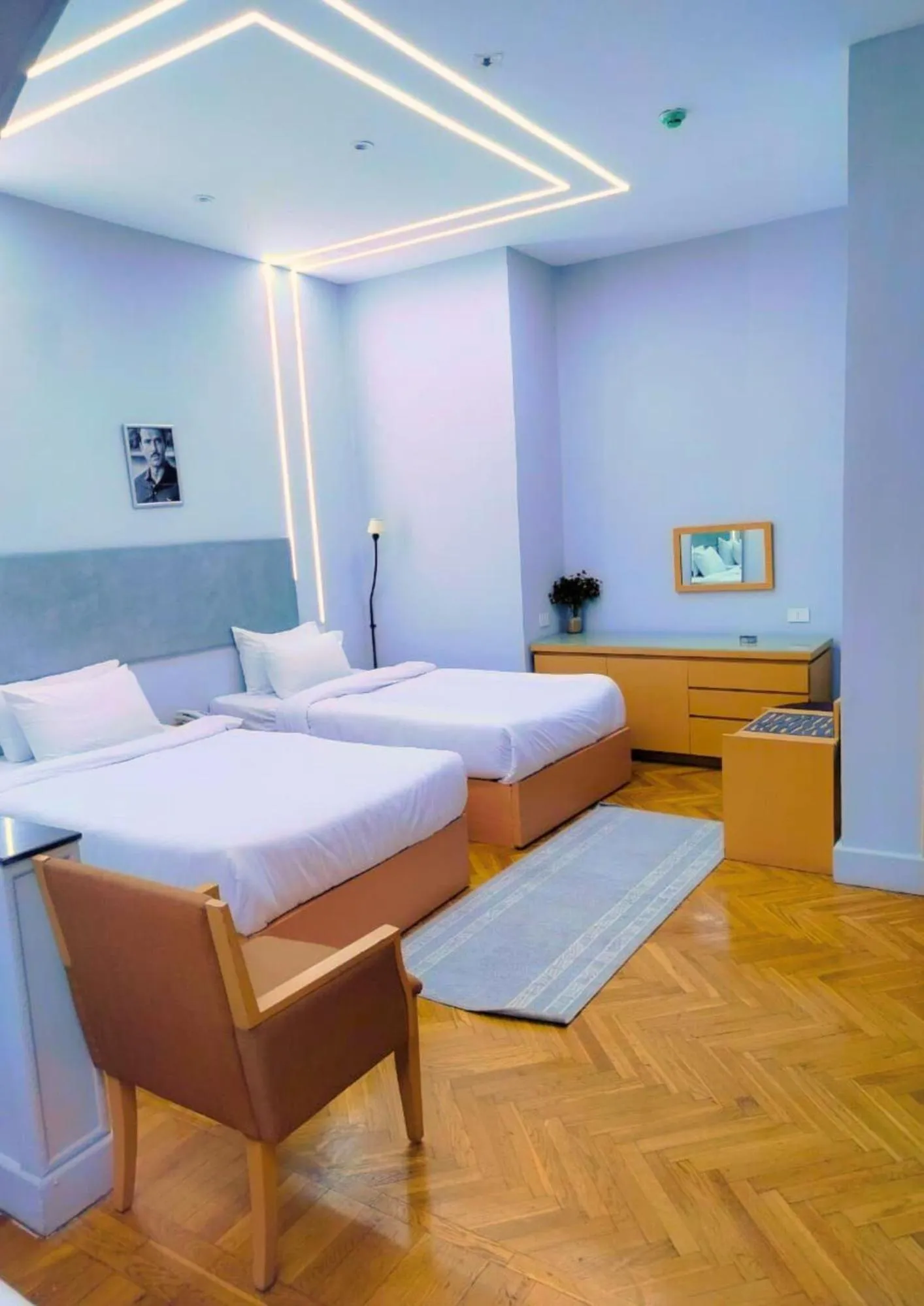 Bed in Zamalek House Hotel