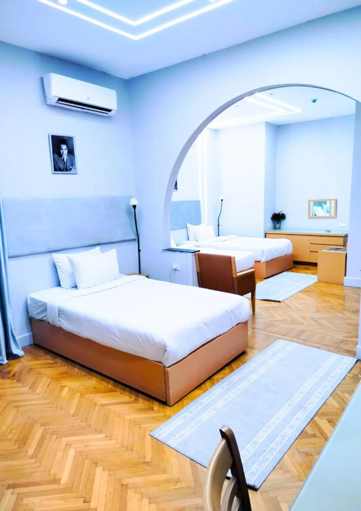 Bed in Zamalek House Hotel