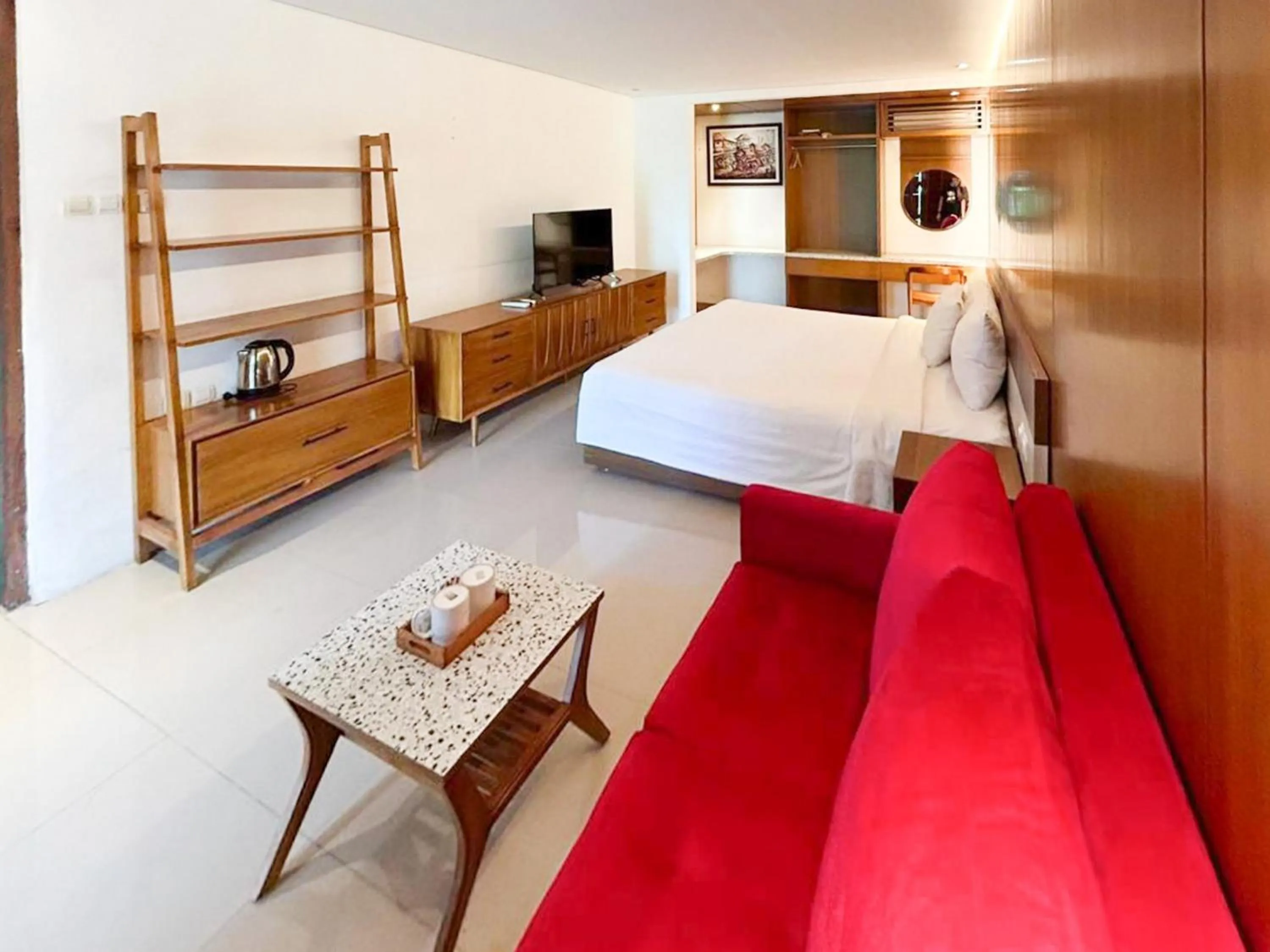 Bedroom, Bed in Asram Edupark