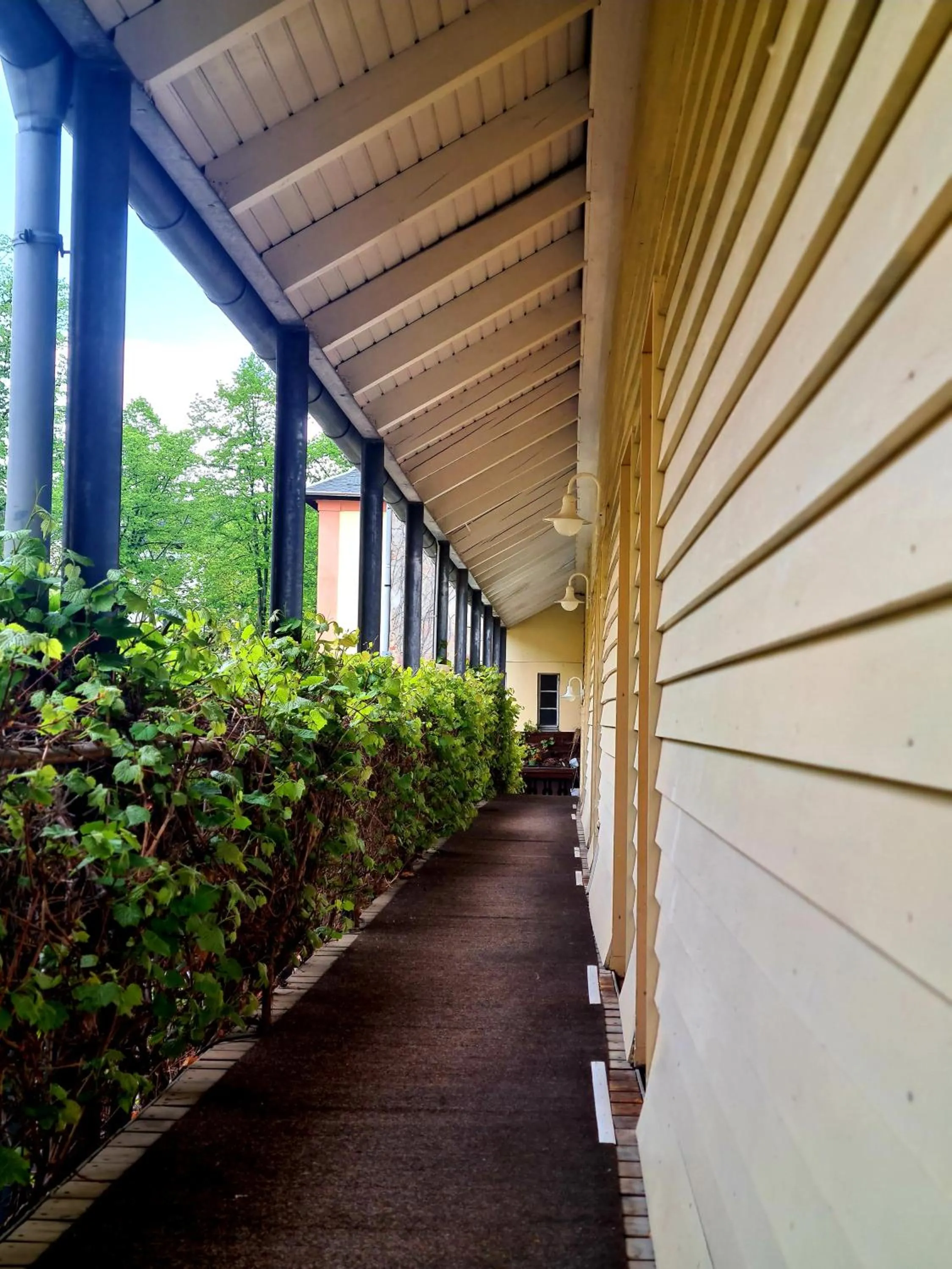 Property building in Logis Hotel Stadt Neustadt