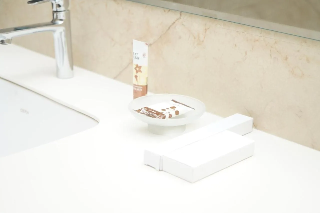 Bathroom in VANTARA SUITEs