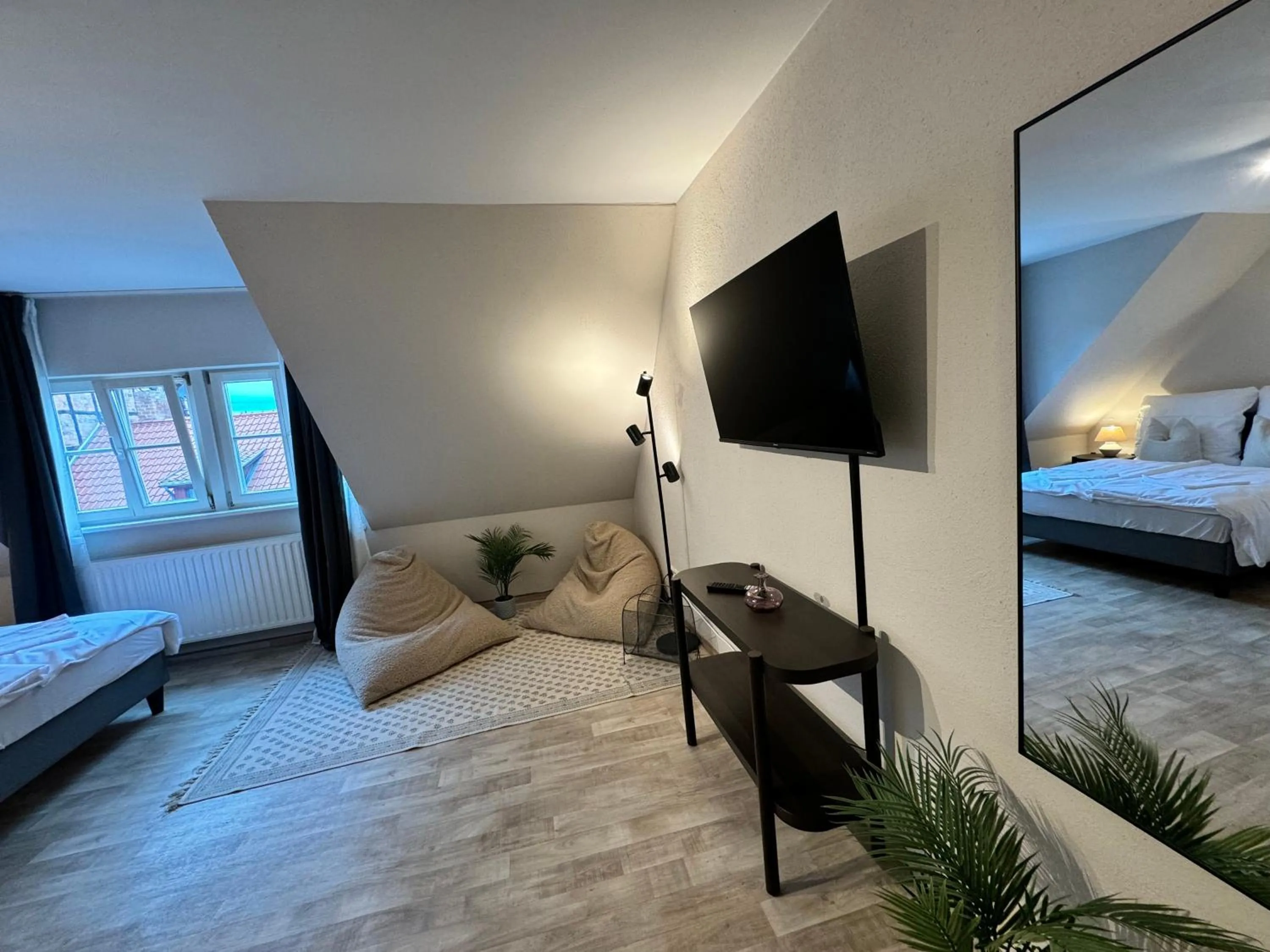 Bed in gina stay - Apartmenthaus im Zentrum von Quedlinburg