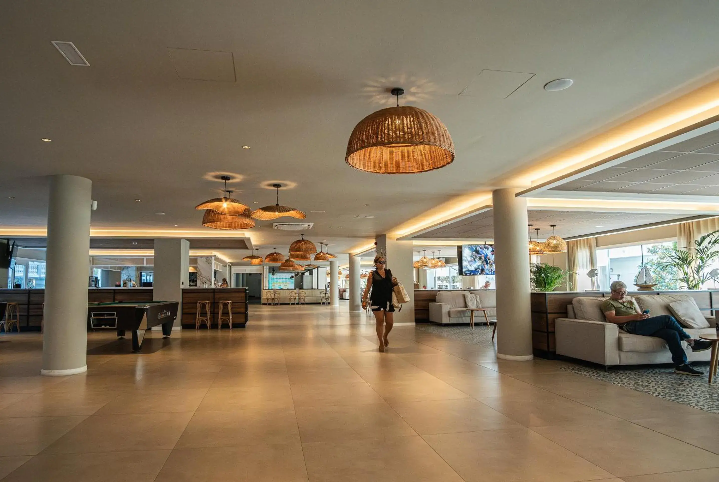 Living room in Hotel Don Juan Tossa Living room in Hotel Don Juan Tossa