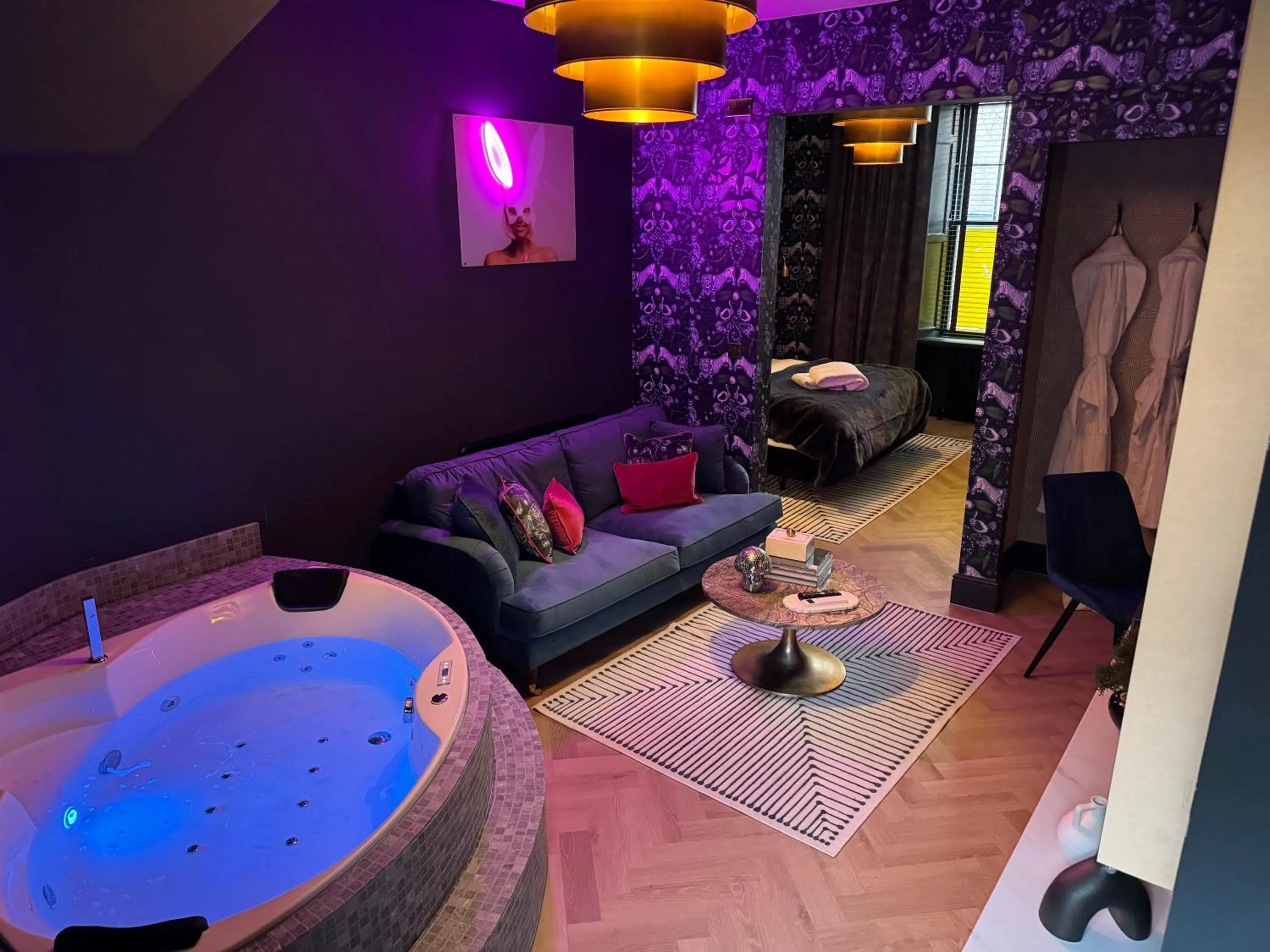 Living room in Secret Suites