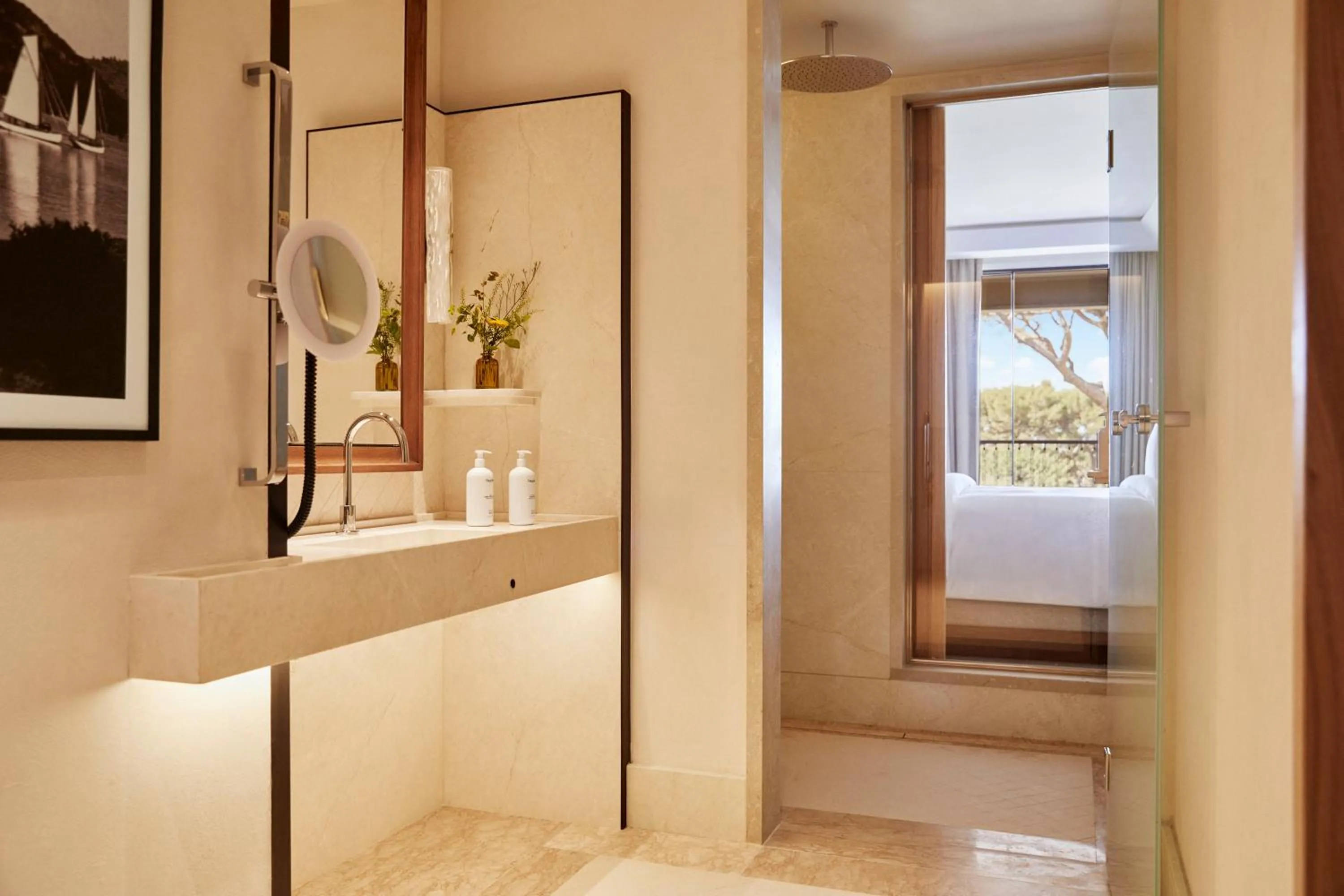Shower in Four Seasons Resort Mallorca at Formentor