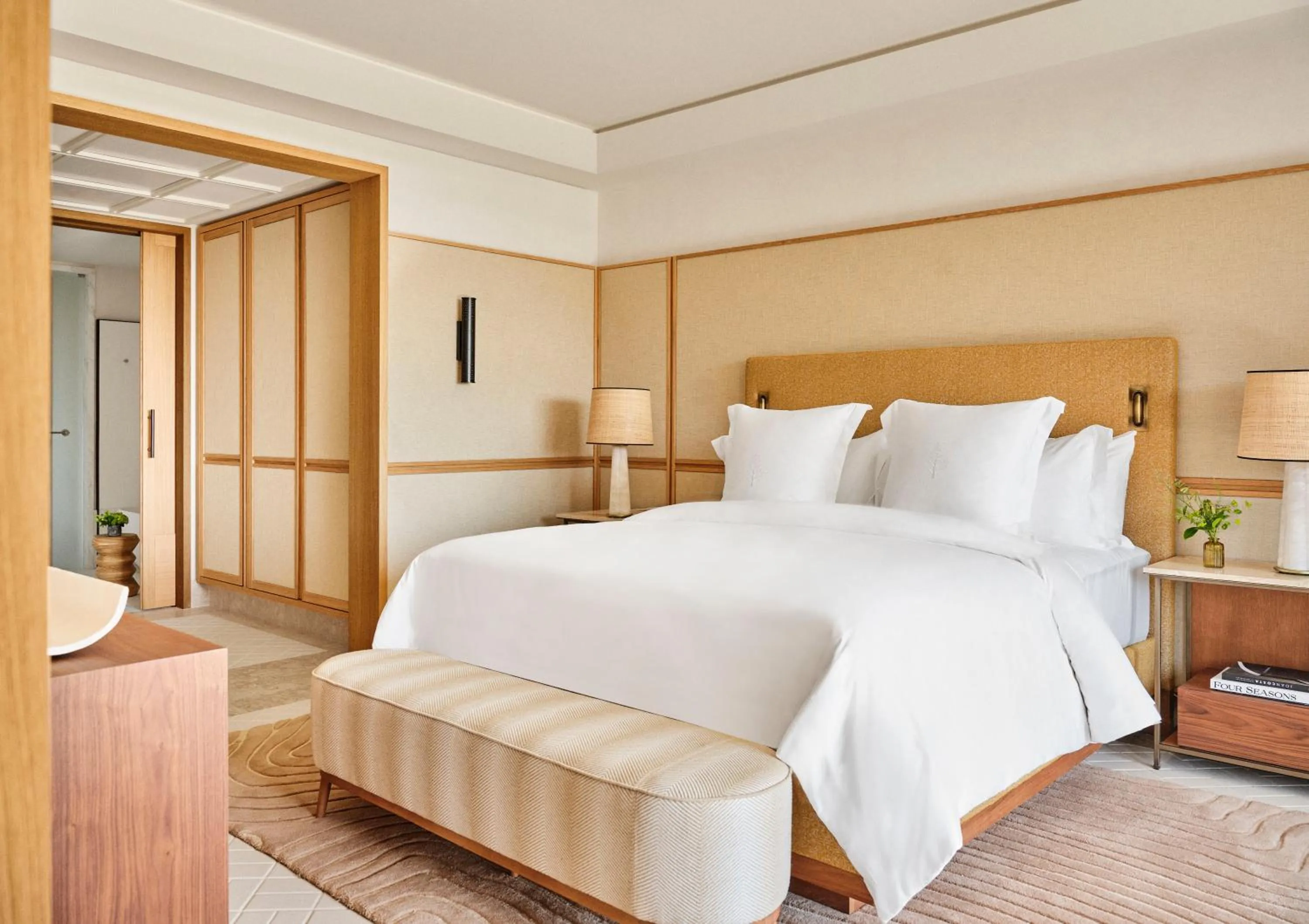 Bed in Four Seasons Resort Mallorca at Formentor