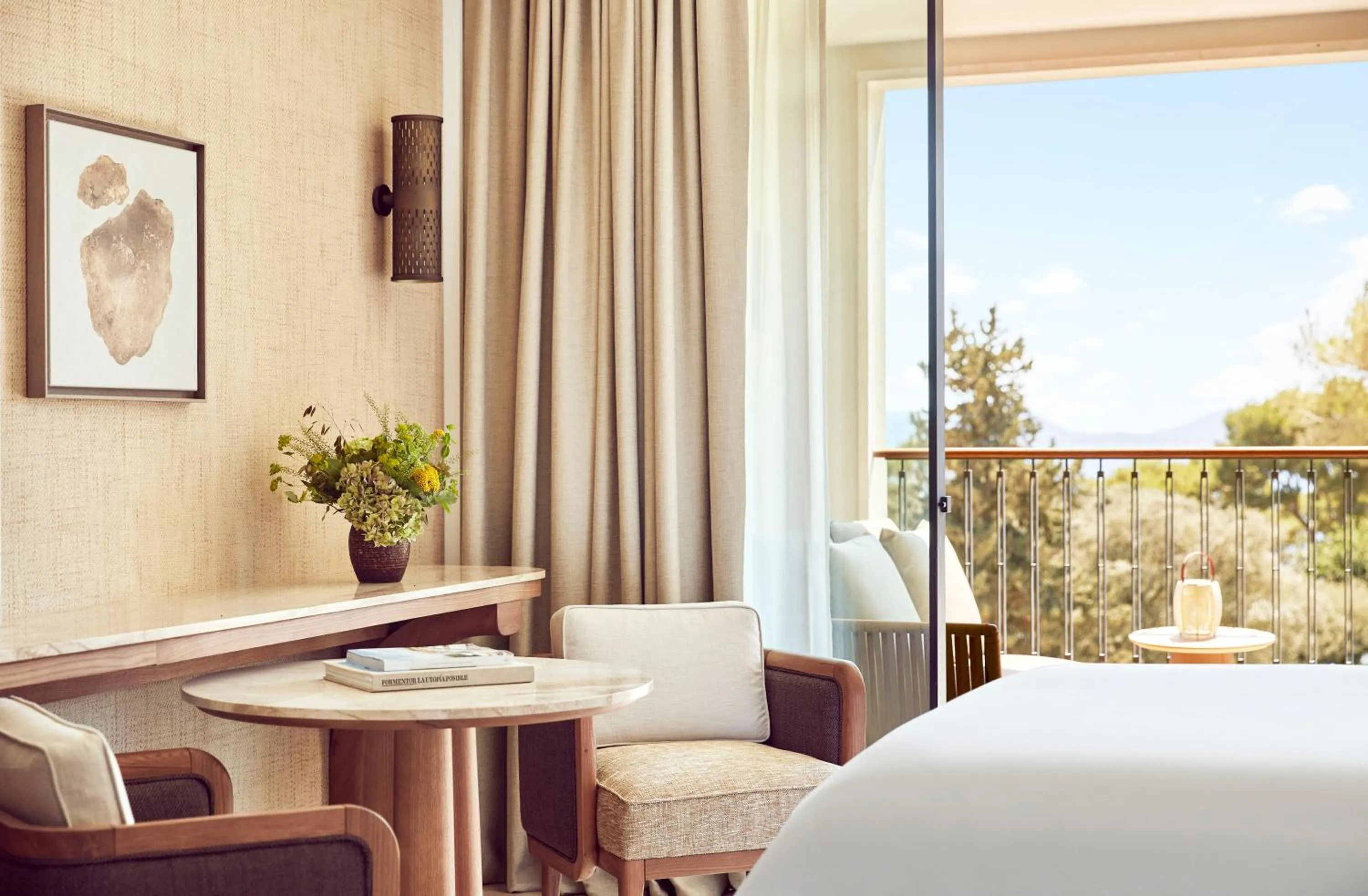 Bed in Four Seasons Resort Mallorca at Formentor