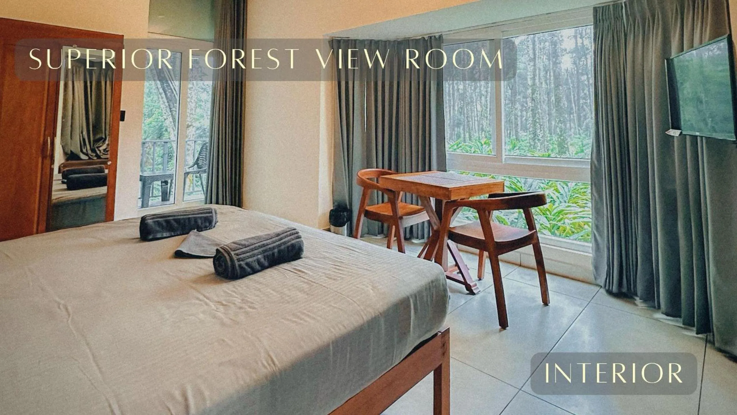 Bedroom, Bed in Forestscape Resort Munnar