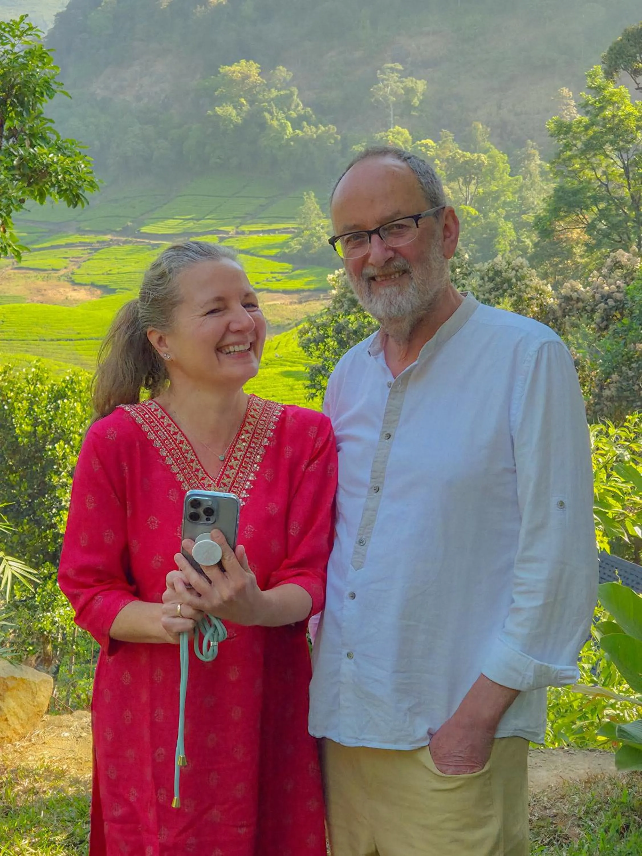 Guests in Forestscape Resort Munnar