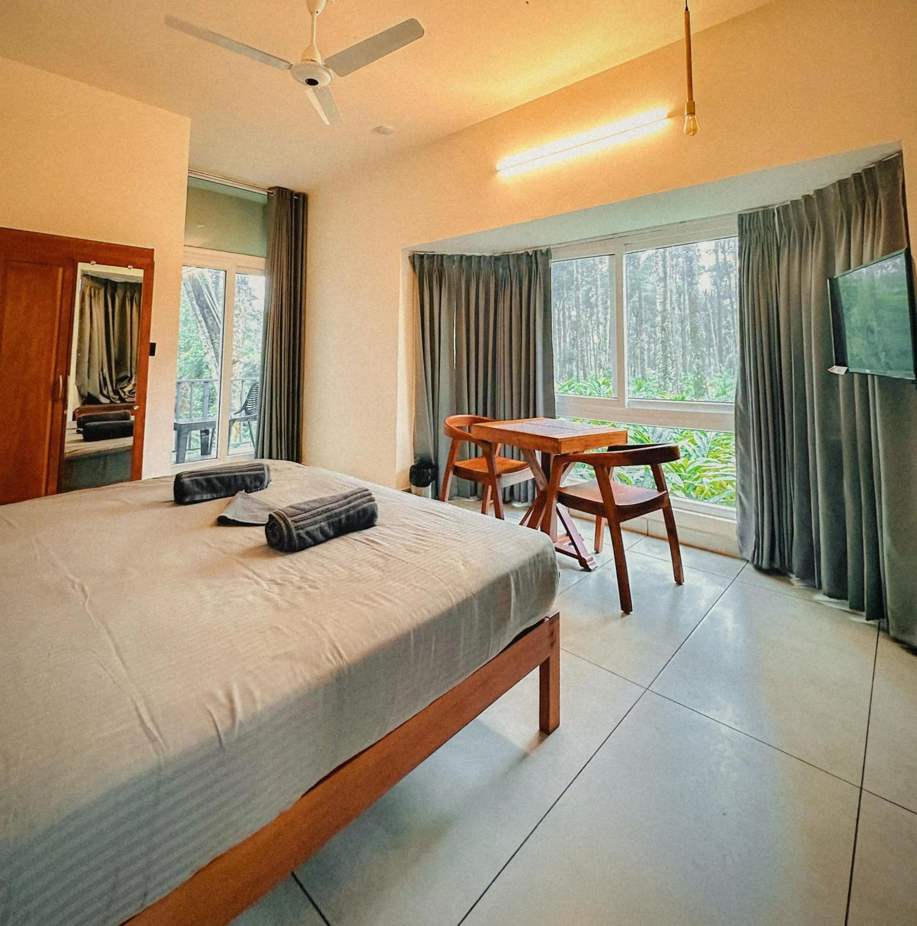 Bedroom, Bed in Forestscape Resort Munnar
