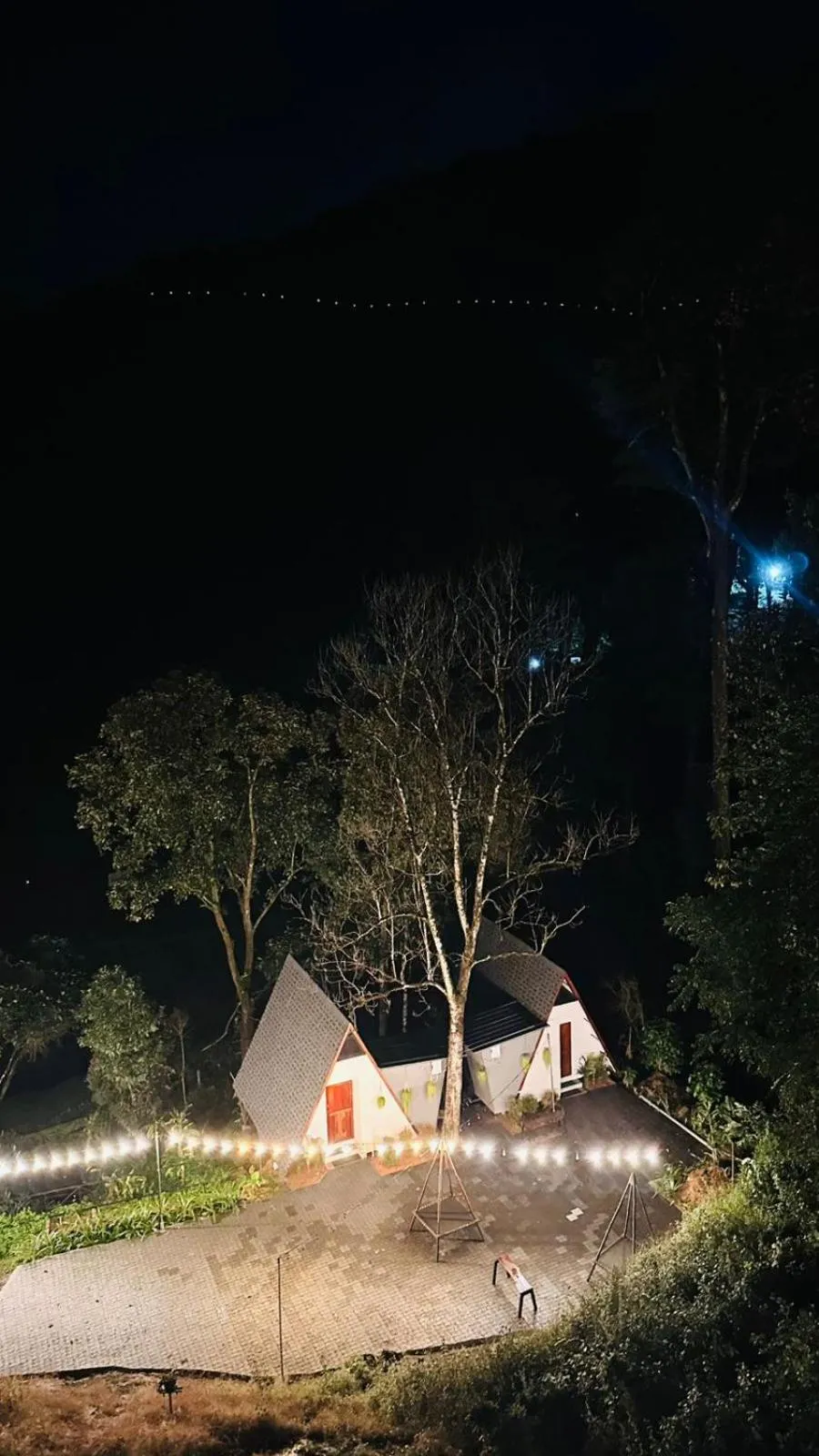 Night in Forestscape Resort Munnar