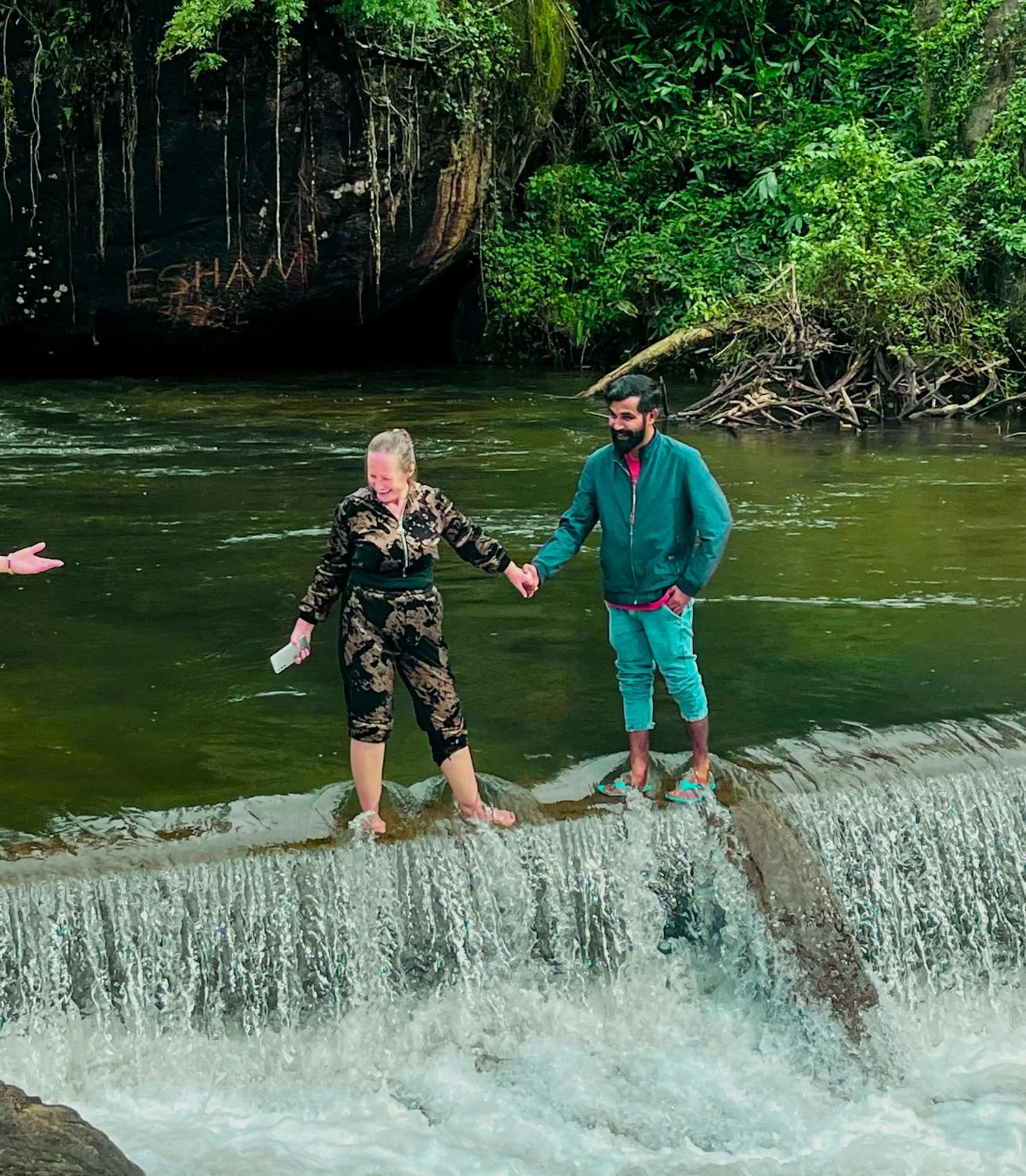 People in Forestscape Resort Munnar