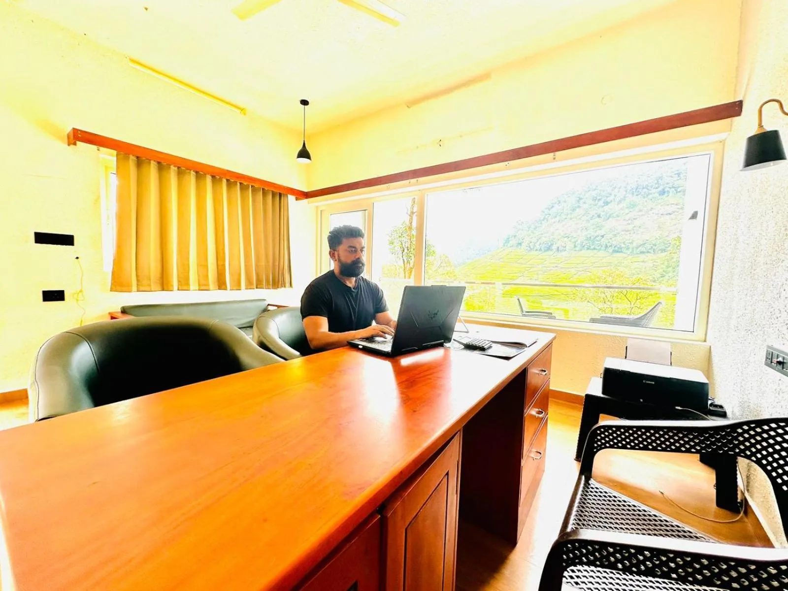 Lobby or reception in Forestscape Resort Munnar